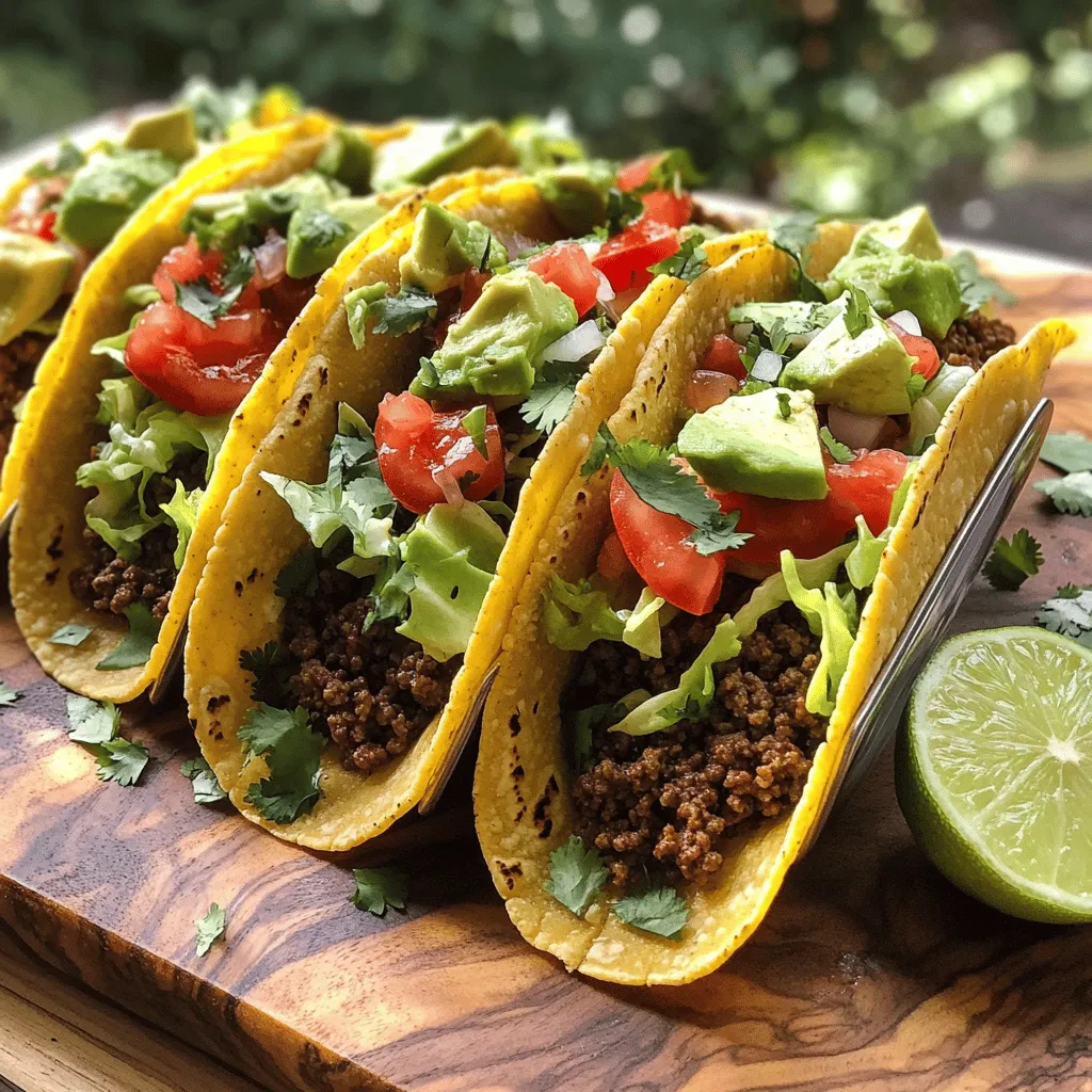 Savory Pan Fried Beef Tacos Quick and Easy Recipe