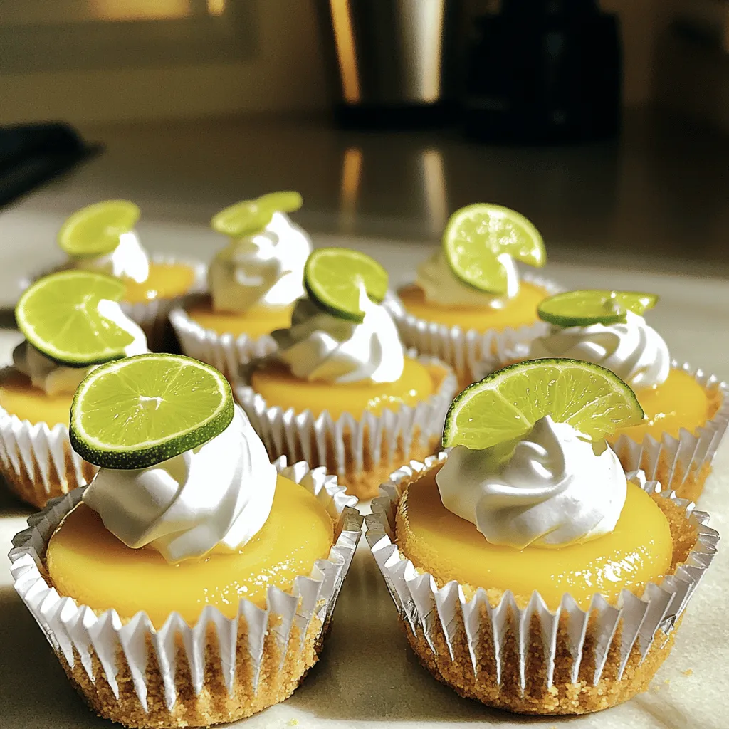 Mini Key Lime Cheesecakes Delightful and Easy Recipe