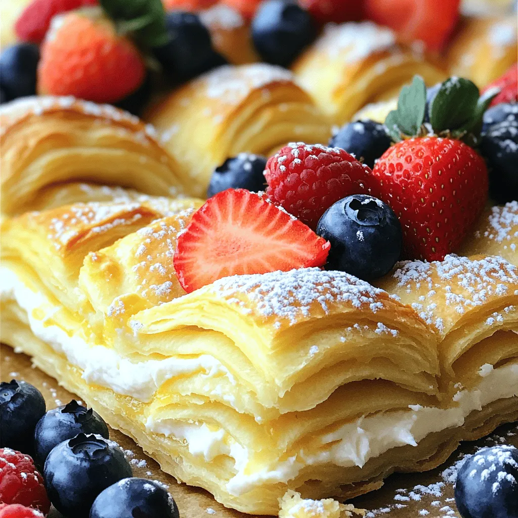 Cheesecake Crescent Rolls Casserole Tasty Dessert Treat