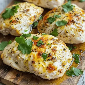 - 4 boneless, skinless chicken breasts - 2 tablespoons olive oil - 1 teaspoon garlic powder - 1 teaspoon onion powder - 1 teaspoon smoked paprika - 1 teaspoon dried oregano - 1 teaspoon salt - 1/2 teaspoon black pepper - 1/4 teaspoon cayenne pepper (optional for heat) - Fresh herbs for garnish (parsley or cilantro) For juicy air fryer chicken breasts, you need some simple ingredients. Start with fresh chicken breasts. I like to choose boneless and skinless for ease. They cook evenly and stay tender. Using olive oil adds richness and helps the spices stick. Garlic and onion powders bring a lot of flavor. Smoked paprika gives a nice, smoky touch. Dried oregano adds a hint of earthiness. Don’t forget salt and black pepper. They enhance all the flavors. If you want some heat, add cayenne pepper. Lastly, fresh herbs like parsley or cilantro make the dish pop. This recipe is quick and easy, yet it packs a punch. You can find the full recipe at the end. - Set temperature to 375°F (190°C) - Preheat for about 5 minutes First, I preheat my air fryer. This step makes sure the chicken cooks evenly. Setting the temperature to 375°F (190°C) works best for juicy chicken. Let it preheat for about 5 minutes. - Pat dry with paper towels - Apply the seasoning mix evenly While the air fryer heats up, I prepare the chicken. I pat the chicken breasts dry with paper towels. This helps the chicken get a nice crust. Next, I mix my spices in a bowl. I use garlic powder, onion powder, smoked paprika, oregano, salt, black pepper, and cayenne pepper for heat. I rub this mix all over the chicken. Make sure each piece is well coated. - Place in air fryer basket without overlapping - Cook for 18-20 minutes, flipping halfway Now it's time to cook the chicken. I lightly spray the air fryer basket with cooking spray. This helps prevent sticking. I place the chicken breasts in a single layer, without overlapping. I cook them for 18-20 minutes. Halfway through, I flip them for even cooking. The chicken is done when it reaches 165°F (74°C) inside. After cooking, I let the chicken rest for 5 minutes. This lets the juices settle back in. For a nice touch, I garnish with fresh herbs before serving. You can find the full recipe for more details. To get juicy chicken, let it rest after cooking. This step helps the juices stay inside. I suggest resting for at least 5 minutes. This small wait makes a big difference. Always check the internal temperature. It should reach 165°F (74°C) for safe eating. Use a meat thermometer for best results. Using olive oil is key to keeping chicken moist. I recommend marinating the chicken for at least 30 minutes. This adds flavor and moisture. Patting the chicken dry is also important. It helps the spices stick better and gives a crispy finish. Get creative with spices to boost flavor. Try adding lemon zest or herbs like rosemary. You can also use marinades like teriyaki or honey mustard. These options add unique tastes to your chicken. For a twist, mix in some chili powder for heat. Enjoy exploring different flavor profiles! {{image_2}} For a lemon herb chicken, add lemon juice and zest to the spice mix. Mix in fresh herbs like rosemary or thyme. This brightens the flavor and adds freshness. For a BBQ seasoning alternative, use your favorite BBQ rub. This gives the chicken a smoky and sweet taste. You can even add a splash of apple cider vinegar for extra tang. Cooking chicken in an air fryer is quick and easy. Compared to baking, air frying cooks faster and makes the chicken crispy. Grilling adds a nice char but takes time to heat the grill. If you use a different air fryer model, check the manual for cooking times. Some models cook hotter or cooler, so adjust as needed. Pair the chicken with healthy sides like steamed vegetables or fluffy rice. You can also toss together a salad with greens, tomatoes, and cucumbers. This makes a complete meal that is colorful and nutritious. For a fun twist, add sliced avocado or nuts to the salad. It adds texture and flavor. Enjoy your juicy air fryer chicken breasts with these tasty sides for a well-rounded dinner. [Full Recipe] To keep your cooked chicken breasts fresh, let them cool first. Place the chicken in an airtight container. This helps prevent moisture loss. For best results, store them in the fridge. Use containers made of glass or BPA-free plastic. They seal tight and keep food safe. When reheating, I recommend using the air fryer or oven. These methods keep the chicken juicy. If using the air fryer, set it to 350°F (175°C). Heat for about 8-10 minutes. If using the oven, preheat to 350°F (175°C) and bake for 15-20 minutes. Always check the internal temperature; it should be 165°F (74°C). Freezing chicken breasts is easy. First, let them cool completely. Wrap each breast in plastic wrap. Then place them in a freezer bag, squeezing out air. This prevents freezer burn. When ready to use, thaw chicken in the fridge overnight. For quick thawing, you can use cold water. Just make sure to cook it right away for the best texture. Cook chicken breasts in an air fryer for 18 to 20 minutes. Flip them halfway through to ensure even cooking. This helps each side get a nice, crispy texture. Always check the internal temperature after cooking. Yes, you can use frozen chicken breasts! However, you need to adjust the cooking time. Add 5 to 10 extra minutes to the cooking time. For the best results, make sure the chicken is not stuck together. The internal temperature of chicken breasts should reach 165°F (74°C). Use a meat thermometer to check this. This ensures the chicken is safe to eat and juicy. To add flavor, try different spices and herbs. You can use lemon zest, fresh herbs, or even a splash of soy sauce. Marinating the chicken for a few hours also works wonders. For the full recipe, check out the Juicy Air Fryer Chicken Breasts section. You learned how to make juicy air fryer chicken breasts with simple steps and tasty flavors. I shared key tips so you can avoid dryness and enhance taste. Remember, resting the chicken helps keep it juicy. You can try different spices or sides to mix things up. With proper storage and reheating, your chicken can stay delicious for days. Enjoy your cooking and make this dish your own!