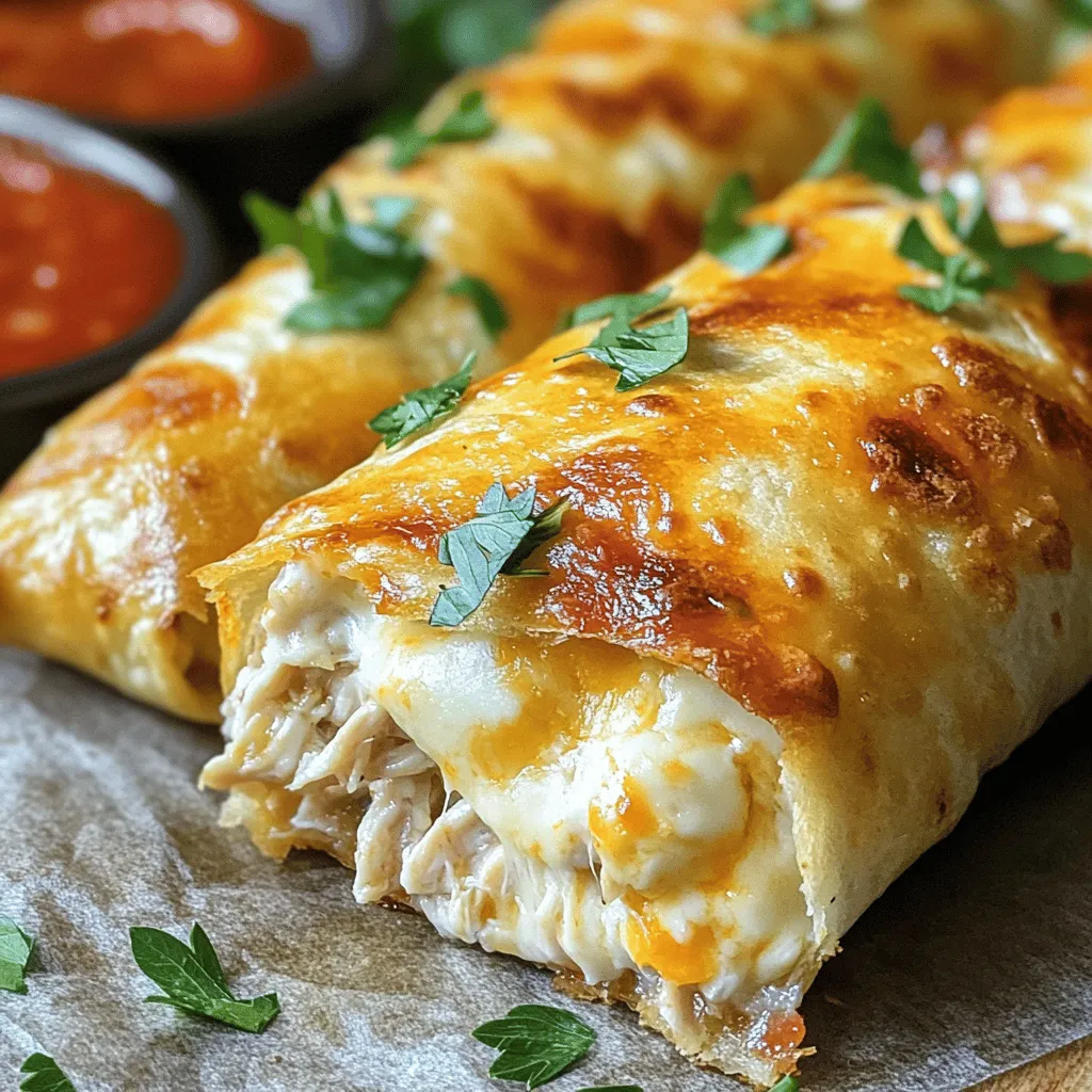 Cheesy Garlic Chicken Wraps Flavorful and Easy Meal