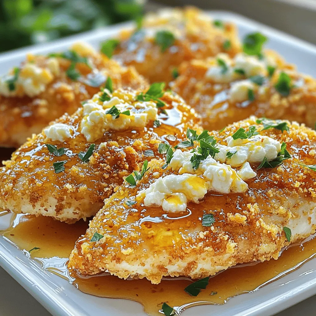 Crispy Hot Honey Feta Chicken Flavorful and Easy Dish