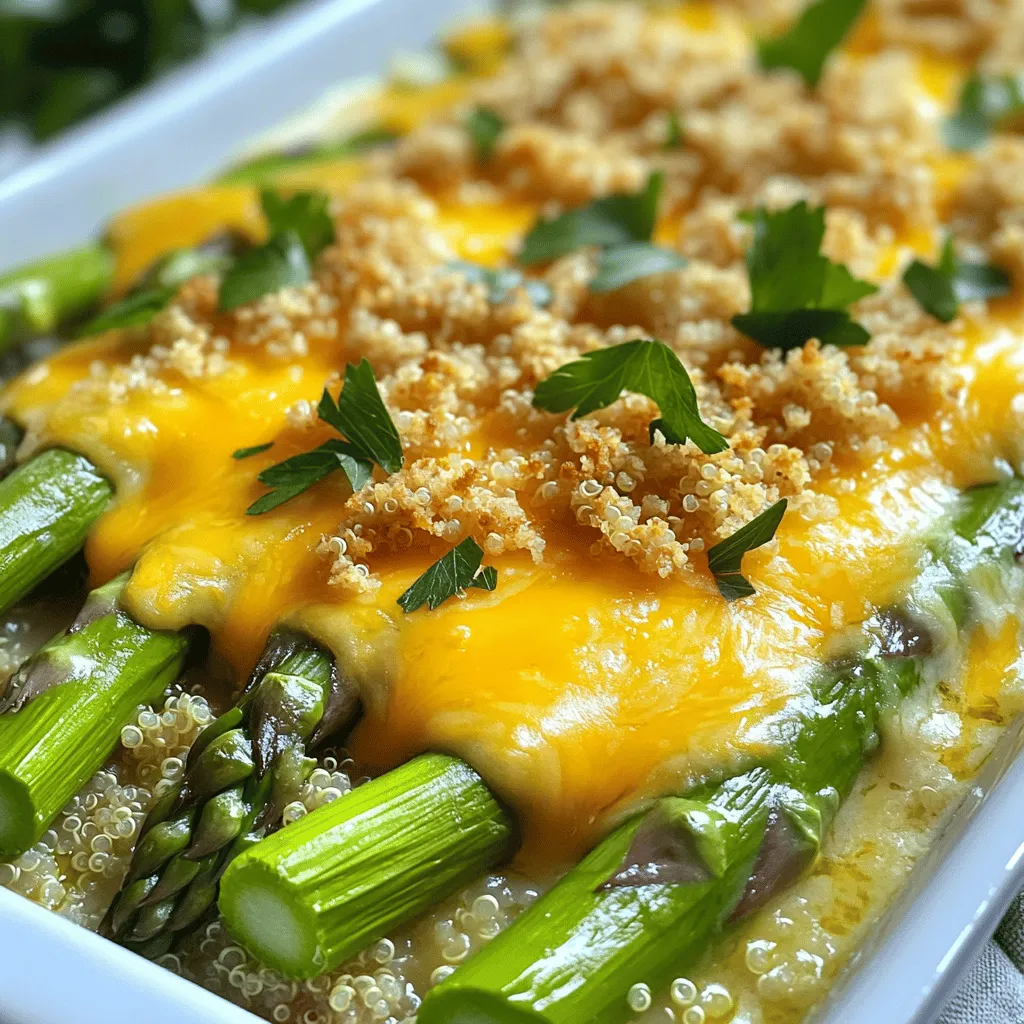 Cheesy Asparagus Casserole Tasty and Simple Recipe