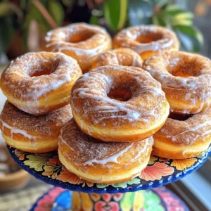 Cooking Buttery Cinnamon Roll Doughnuts requires simple ingredients that blend to create magic. Here’s what you’ll need: - Dry Ingredients: - 2 cups all-purpose flour - 1/4 cup granulated sugar - 2 tsp baking powder - 1/2 tsp salt - 1/2 tsp ground cinnamon - Wet Ingredients: - 1/4 cup unsalted butter, softened - 3/4 cup milk - 1 large egg - 1 tsp vanilla extract - Toppings: - For the Cinnamon Sugar Topping: - 1/2 cup granulated sugar - 1 tsp ground cinnamon - For the Glaze: - 1 cup powdered sugar - 2 tbsp milk - 1/2 tsp vanilla extract Each part plays a role. The dry ingredients give structure. The wet ingredients add moisture and flavor. Toppings bring sweetness and extra taste. Don't forget to check the [Full Recipe] for more details! - Mixing dry ingredients: In a mixing bowl, add 2 cups all-purpose flour, 1/4 cup granulated sugar, 2 teaspoons baking powder, 1/2 teaspoon salt, and 1/2 teaspoon ground cinnamon. Stir until well combined. - Creaming butter and sugar: In another bowl, cream together 1/4 cup softened unsalted butter and the sugar mixture. Mix until fluffy and light. - Combining wet and dry ingredients: Now, add 3/4 cup milk, 1 large egg, and 1 teaspoon vanilla extract to the butter mixture. Stir until everything is well blended. - Kneading the dough: Gradually add the dry mix to the wet mix. Stir until a dough forms. On a floured surface, knead the dough for about 5 minutes until it’s smooth. - Rolling out the dough: Roll out the dough to about 1/2 inch thick. This thickness helps the doughnuts puff up nicely. - Cutting doughnut shapes: Use a doughnut cutter or two round cutters to cut out doughnut shapes. Make sure to cut out the center hole for that classic look. - Heating oil to the right temperature: Heat oil in a deep pan over medium heat. Aim for about 350°F (175°C). This temperature ensures a golden brown crust. - Frying techniques: Carefully drop the doughnuts in hot oil. Fry for about 2-3 minutes on each side until golden brown. Use a slotted spoon to flip them gently. Now, you're ready to enjoy these buttery cinnamon roll doughnuts! For a complete guide, check out the Full Recipe. To make dough that is soft and fluffy, start with warm ingredients. Use room temperature butter and milk. This helps the dough rise better. When mixing, look for a dough that is smooth and slightly tacky but not sticky. You can test the dough readiness by pressing it lightly with your finger. If it springs back, it is ready to rise. Frying can be tricky, but you can do it safely. Always use a thermometer to check the oil temperature. Aim for 350°F (175°C). Fry in small batches. This keeps the oil hot and helps doughnuts cook evenly. To avoid oily doughnuts, let them drain on paper towels after frying. This step helps absorb excess oil. Garnishing is where your creativity shines! After rolling the warm doughnuts in cinnamon sugar, you can drizzle them with glaze for extra sweetness. Try adding sprinkles for color or extra cinnamon on top for flair. For a fun presentation, arrange the doughnuts on a tiered stand. This makes them look even more tempting! {{image_2}} You can make your doughnuts even more tasty with extra flavors. Try adding spices like nutmeg or ginger. These spices add warmth and depth to your doughnuts. You can also mix in nuts for a bit of crunch. Chopped pecans or walnuts work well. For a fruity twist, add small pieces of apple or banana. This will give your doughnuts a fresh flavor. The toppings can change your doughnut game. Instead of just cinnamon sugar, try a chocolate glaze. Melted chocolate adds a rich, sweet layer. Maple glaze is another great choice. It brings a cozy flavor that pairs perfectly with cinnamon. For a fun touch, add sprinkles or crushed candy on top. You can also dust your doughnuts with powdered sugar for a classic look. If you want a healthier doughnut, there are easy swaps. Use whole wheat flour instead of all-purpose flour. This makes the doughnuts more nutritious. You can also bake them instead of frying. Baking reduces the fat and calories. Just place the shaped doughnuts on a baking sheet and bake until golden. This way, you enjoy the same great taste with less guilt. For the complete recipe, refer to the Full Recipe. To keep your buttery cinnamon roll doughnuts fresh, store them in an airtight container. This helps to keep them soft and tasty. You can also wrap each doughnut in plastic wrap for extra protection. The ideal temperature for storage is room temperature. Avoid placing them in the fridge, as cold air can dry them out. If you need to keep them for longer, consider freezing them. If you want to enjoy your doughnuts warm, you can reheat them easily. The best method is to use an oven. Preheat it to 350°F (175°C). Place the doughnuts on a baking sheet and heat for about 5 minutes. This method keeps them from getting soggy. You can also use a microwave, but do this carefully. Heat them for about 10-15 seconds. Check to see if they are warm enough. Enjoy them fresh with a drizzle of glaze! You can make doughnuts using a pan or an air fryer. Both methods work great. For pan frying, use a heavy skillet. Fill it with about an inch of oil. Heat the oil to 350°F. Fry the doughnuts for about 2-3 minutes on each side. If you use an air fryer, set it to 350°F. Cook the doughnuts for about 6-8 minutes. This method gives you a lighter, less oily treat. Yes, you can freeze these doughnuts! First, let them cool completely. Wrap each doughnut in plastic wrap. Place them in an airtight container or a freezer bag. They can stay fresh for up to three months. To thaw, just leave them out at room temperature. You can also pop them in the microwave for a few seconds for a warm treat. If you need an egg substitute, there are many options! Use 1/4 cup unsweetened applesauce for each egg. You can also use 1/4 cup mashed banana or 1 tablespoon of ground flaxseed mixed with 2.5 tablespoons of water. These options work well in doughnuts and keep them moist. To check if your doughnuts are done, look for a golden-brown color. They should puff up nicely, too. You can also test by inserting a toothpick into the doughnut. If it comes out clean, they are ready. Avoid cutting them open, as this lets steam escape and can make them dense. You now have a solid grasp of making delicious doughnuts. We covered the key ingredients, mixing techniques, frying methods, and creative variations. Remember, practice makes perfect. Pay attention to temperatures and follow the tips for best results. Whether you prefer classic flavors or quirky toppings, you can create something special. Enjoy sharing your tasty treats with friends and family. Your doughnut-making skills will impress everyone! Dive in and make your kitchen a doughnut haven.