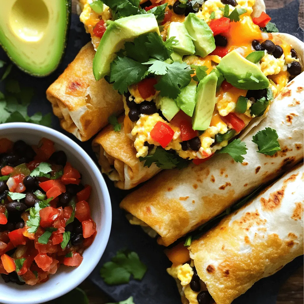 Breakfast Burritos Tasty and Easy to Make at Home