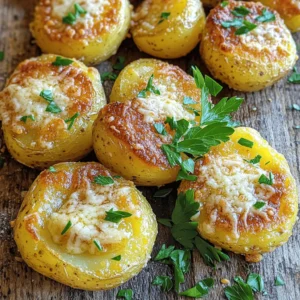 - 2 pounds baby potatoes, halved - 6 cloves garlic, minced - 1/2 cup unsalted butter, melted - 1 cup grated Parmesan cheese - 2 tablespoons fresh parsley, chopped - 1 teaspoon garlic powder - 1 teaspoon onion powder - Salt and pepper to taste Using fresh ingredients makes a big difference in flavor. Fresh garlic gives a strong taste, while fresh parsley adds a nice touch. For potatoes, I recommend using baby potatoes. They roast well and stay tender. You can also use Yukon gold or red potatoes if you prefer. These types bring a creamy texture and great taste. Always wash your potatoes well before cooking. Peeling is not needed; the skin adds flavor and nutrients. First, preheat your oven to 400°F (200°C). This step warms the oven for even cooking. While the oven heats, prepare your baking sheet. Line it with parchment paper for easy cleanup. This will help the potatoes crisp up nicely. Next, grab a large mixing bowl. Combine the halved baby potatoes and minced garlic. Add the melted butter, garlic powder, onion powder, salt, and pepper. Toss everything together until the potatoes are well coated. This ensures every bite has the rich flavor you want. Now, spread the potatoes on the prepared baking sheet. Place them cut side down for better roasting. This helps achieve a golden brown color. Roast them in the preheated oven for about 25-30 minutes. Check for tenderness by piercing them with a fork. Once they are golden and tender, take the potatoes out of the oven. Sprinkle them generously with grated Parmesan cheese. Return them to the oven for an additional 5 minutes. This will melt the cheese and make it bubbly. Finally, drizzle any remaining garlic butter over the potatoes. Sprinkle fresh parsley on top for a burst of color. Enjoy the blend of garlic, butter, and cheese in every bite! For the detailed steps, check the Full Recipe. To get those crispy potatoes, start by using a hot oven. Set it to 400°F (200°C). Spread the potatoes in a single layer. Cut sides down help them brown well. Avoid crowding the baking sheet. If they touch, they will steam instead of roast. To prevent overcooking, check them after 25 minutes. You want them golden and tender. A fork should pierce them easily. If they are not ready, give them a few more minutes. While garlic and Parmesan shine, feel free to add more. Try herbs like thyme or rosemary for a fresh taste. A pinch of red pepper flakes adds heat. For a smoky kick, sprinkle some smoked paprika. Don’t forget about lemon zest to brighten the dish! Pair these potatoes with grilled chicken or fish. They also go well with a fresh salad. For a hearty meal, serve with steak or roasted veggies. These potatoes are great on their own, but sides make them shine. Serve with a green salad or sautéed greens. Roasted asparagus or Brussels sprouts would be perfect, too. For a fun twist, try serving them in a bowl with toppings. Add sour cream, chives, or even crispy bacon bits. You can also present them on a platter for sharing. Drizzle with extra garlic butter for added flair. For the full recipe, check out [Full Recipe]. {{image_2}} You can switch up the cheese if you want. Try using cheddar or feta for a new flavor. Cheese blends also work great. Mix different types for a unique twist. You could even add some smoked cheese for a rich taste. Spice blends can add depth too. Try a pinch of Italian seasoning or smoked paprika. These flavors will enhance the dish. The type of potato matters a lot. Red potatoes are waxy and hold their shape well. Yukon gold potatoes are creamy and rich. Both work great, but you can also use sweet potatoes. They bring a nice sweetness to the dish. If you want to add more veggies, try carrots or Brussels sprouts. They roast well and add color to your plate. If you need vegan options, replace butter with olive oil or vegan butter. You can also skip the cheese or use a plant-based cheese. For those who need gluten-free options, this recipe is naturally gluten-free. Just make sure your cheese is gluten-free too. These adjustments help everyone enjoy this tasty dish without worry. To store your roasted garlic butter Parmesan potatoes, let them cool first. Place them in an airtight container. This keeps them fresh and tasty. You can store them in the fridge for up to 3 days. For reheating, the oven is best. Preheat to 350°F (175°C). Spread the potatoes on a baking sheet. Heat for about 10-15 minutes. This keeps them crisp. Avoid using the microwave as it can make them soggy. You can freeze these potatoes if you want to save some for later. Let them cool completely, then place them in a freezer-safe bag. Try to remove as much air as possible. They can last up to 2 months in the freezer. To thaw, move them to the fridge overnight. Reheat in the oven for a crispy finish. Enjoy your leftovers in a new way! Baby potatoes shine for roasting. They are small and tender, cooking evenly. Russet potatoes can work too. They are starchy and fluffy. However, they tend to break apart. For best results, stick with baby potatoes. Their smooth skin gets crispy, while the inside stays soft. Yes, you can prepare the potatoes ahead. Cut the potatoes and toss them in the garlic butter mix. Store them in the fridge for up to 24 hours. This saves time on busy nights. Just remember to bring them back to room temperature before roasting. Add some heat with chili powder or cayenne pepper. You can also use crushed red pepper flakes. For a fresh kick, try diced jalapeños or serrano peppers. Mix them in with the other spices. Adjust the amount to your taste. Absolutely! These potatoes are great for meal prep. Make a big batch and store them in airtight containers. They last for about four days in the fridge. Reheat them in the oven to keep them crispy. This way, you enjoy delicious roasted potatoes throughout the week! This blog post covered a simple and tasty roasted potato dish. We explored fresh ingredients, easy steps, and flavorful tips. Cooking the perfect potatoes can be fun and rewarding. Try different cheese and veggie options for variety. Store leftover potatoes properly for tasty meals later. Enjoy this dish as a side or a main event. Your kitchen can become a place of deliciousness with these ideas. Happy cooking!