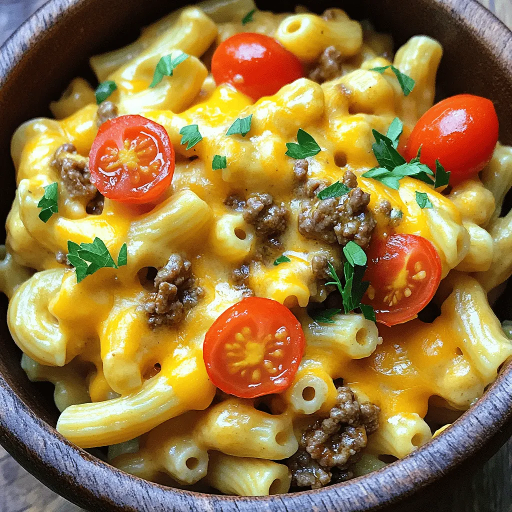 One-Pot Beef and Cheddar Ranch Pasta Delight