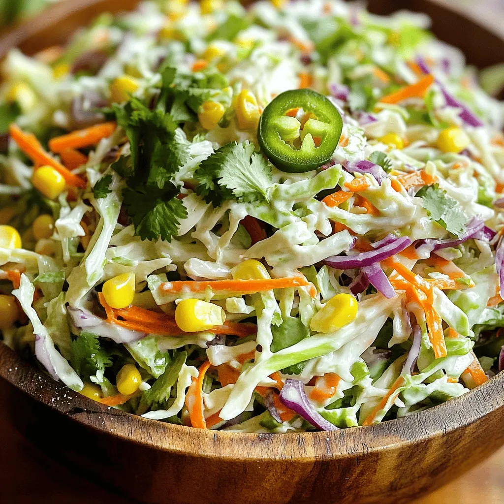 Easy Mexican Coleslaw Tasty Side for Every Meal