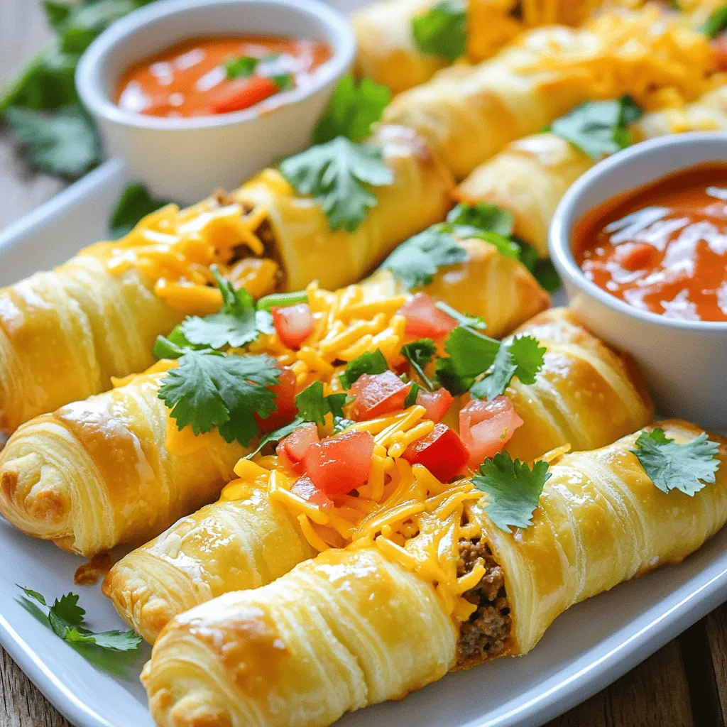 Cheesy Taco Sticks Savory Snack for Any Occasion