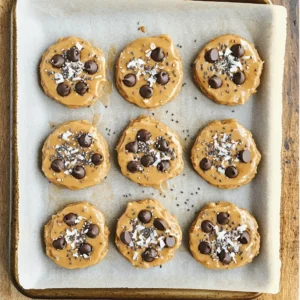 To make No Bake Almond Butter Cookies, you need just a few simple ingredients. Here’s the list you’ll need: - 1 cup almond butter - 1/2 cup honey or maple syrup - 1 cup rolled oats - 1/2 cup coconut flakes (unsweetened) - 1/4 cup chia seeds - 1/4 teaspoon salt - 1 teaspoon vanilla extract - Optional: 1/2 cup dark chocolate chips or cacao nibs These ingredients work together to create a tasty treat. Almond butter gives a rich, nutty flavor. Honey or maple syrup adds sweetness. Rolled oats provide a chewy texture. Coconut flakes add a hint of tropical goodness. Chia seeds boost nutrition. Salt enhances all the flavors. Finally, vanilla extract adds warmth and depth. You can also mix in dark chocolate chips or cacao nibs for extra fun. They bring a delightful crunch and rich taste. This simple list opens the door to a treat that is both easy and delicious. For a full breakdown of the steps, check out the Full Recipe. First, grab a large mixing bowl. Add 1 cup of almond butter and 1/2 cup of honey or maple syrup. Use a spatula or fork to mix these two until they blend well. You want it to be smooth and creamy. This step lays the base for your cookies and adds sweetness. Next, add in 1 cup of rolled oats, 1/2 cup of unsweetened coconut flakes, 1/4 cup of chia seeds, and 1/4 teaspoon of salt. Mix everything together. Stir until all dry ingredients are fully combined with the almond butter mixture. This is where the cookies get their texture and nutrition. Now, it's time to shape your cookies. Use your hands or a cookie scoop to form small balls, about 1 inch in diameter. Place them on a parchment-lined baking sheet. Once you have shaped all the dough, put the baking sheet in the fridge. Let them chill for at least 30 minutes to set. For detailed steps, you can reference the Full Recipe. Enjoy your tasty treat! To keep your no bake almond butter cookies fresh, store them in an airtight container. This helps prevent moisture from spoiling the cookies. You can keep them in the fridge for up to a week. If you want them to last longer, you can freeze them for a few months. If you prefer a chewier cookie, try using more rolled oats. For a firmer cookie, add a bit more almond butter. You can also switch to quick oats if you want a softer texture. They absorb moisture differently and can change the final outcome. For extra flavor, you can mix in spices like cinnamon or nutmeg. A splash of almond extract can also boost the taste. If you want to get creative, add nuts or dried fruit. Dark chocolate chips or cacao nibs make for tasty add-ins. These suggestions allow you to customize your cookies to your liking. {{image_2}} If you want to make nut-free cookies, you have great options. You can use sunbutter or soy nut butter instead of almond butter. Both give a tasty, creamy texture. For sweeteners, try using agave syrup or brown rice syrup. These choices work well for those with nut allergies. Adding new flavors can make these cookies even better. You can mix in a teaspoon of cinnamon for warmth. If you love chocolate, cocoa powder adds a rich taste. For a fruity touch, consider adding dried cranberries or chopped apples. These fruits balance the nutty flavor and add sweetness. Making these cookies vegan is simple. Just swap honey with maple syrup for a plant-based option. If you want gluten-free cookies, use certified gluten-free rolled oats. This change keeps the cookies soft and chewy while ensuring everyone can enjoy them. For the full recipe, you’ll find that these easy swaps still let you create a delicious treat! To keep your no bake almond butter cookies fresh, use an airtight container. Glass or plastic containers work well. Stack the cookies gently to avoid breaking them. Place parchment paper between layers for extra protection. Store them in the fridge for up to a week. This helps keep them cool and tasty. You can also freeze these cookies for later. To freeze, place the cookies in a single layer on a baking sheet. Put them in the freezer for about an hour until firm. Then transfer them to a freezer-safe bag or container. They can last up to three months in the freezer. For thawing, move them to the fridge overnight. This keeps the texture just right. These cookies pair nicely with a cold glass of almond milk or hot tea. For a party, arrange them on a colorful platter. You can add fresh fruit or nuts around the cookies for a fun look. This makes your dessert table really pop! Yes, you can! If you don't have almond butter, try peanut butter or sunflower seed butter. These options work well. For sweeteners, honey and maple syrup are good choices. You can use agave syrup or brown rice syrup too. Each will change the flavor a bit, but they will still taste great! No bake cookies can last up to a week in the fridge. Store them in an airtight container. If you want them to last longer, freeze them. They can stay good for three months in the freezer. Just make sure to wrap them well to avoid freezer burn. You can bake these cookies, but the texture will change. Baking will make them more crisp and less chewy. If you like a crunchy cookie, try baking them at 350°F for about 10 to 12 minutes. Keep an eye on them to avoid burning. Enjoy experimenting with the texture! These no-bake cookies are simple and fun to make. You mix almond butter, honey, oats, and more for delicious treats. You can adjust the texture and flavor to match your taste. Store them properly to keep them fresh and enjoy them anytime. Don't hesitate to experiment with different ingredients. You’ll find endless ways to make this recipe your own. Try it out and enjoy tasty snacks that fit your needs!