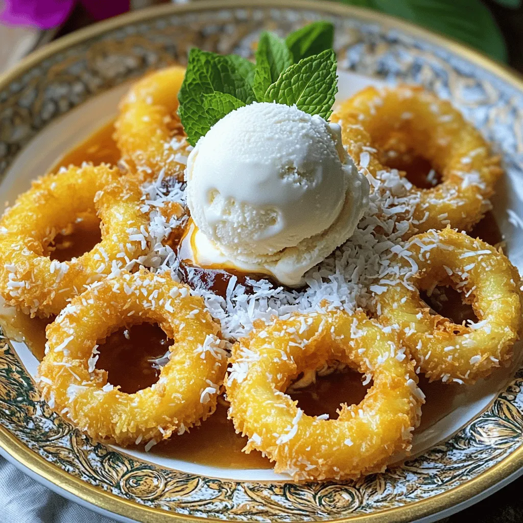 Rum-Soaked Fried Pineapple Dessert Delight Recipe