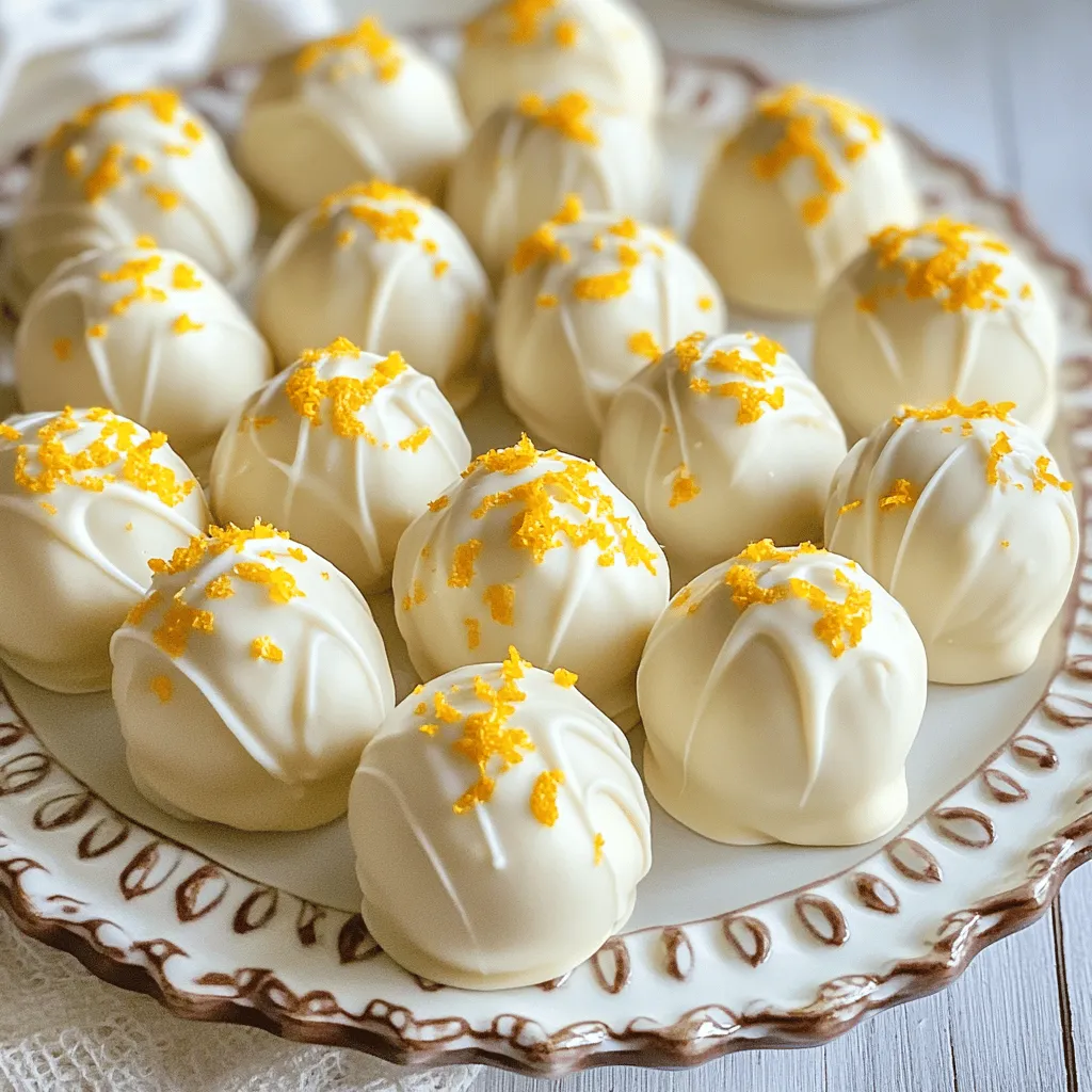 No Bake Orange Creamsicle Truffles Easy and Quick Recipe