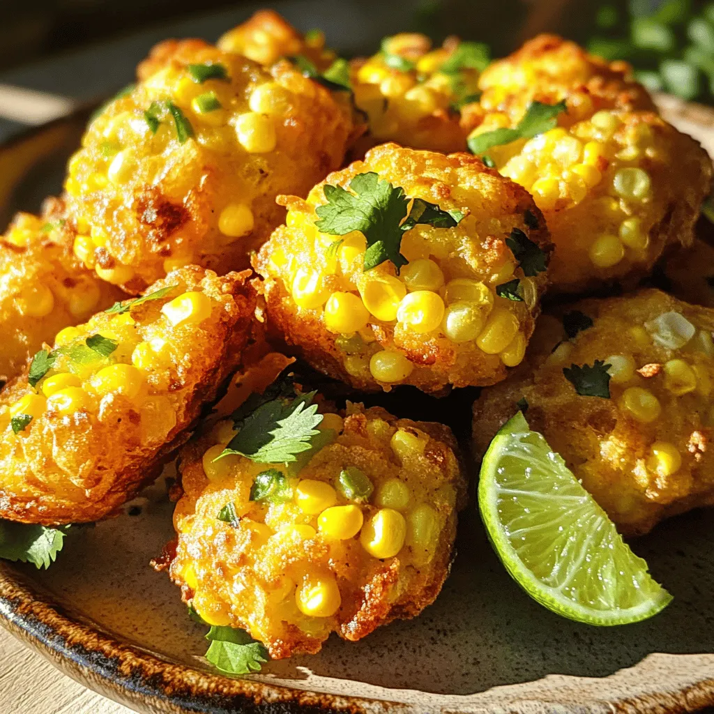 Spicy Mexican Corn Bites Flavorful and Easy Treat