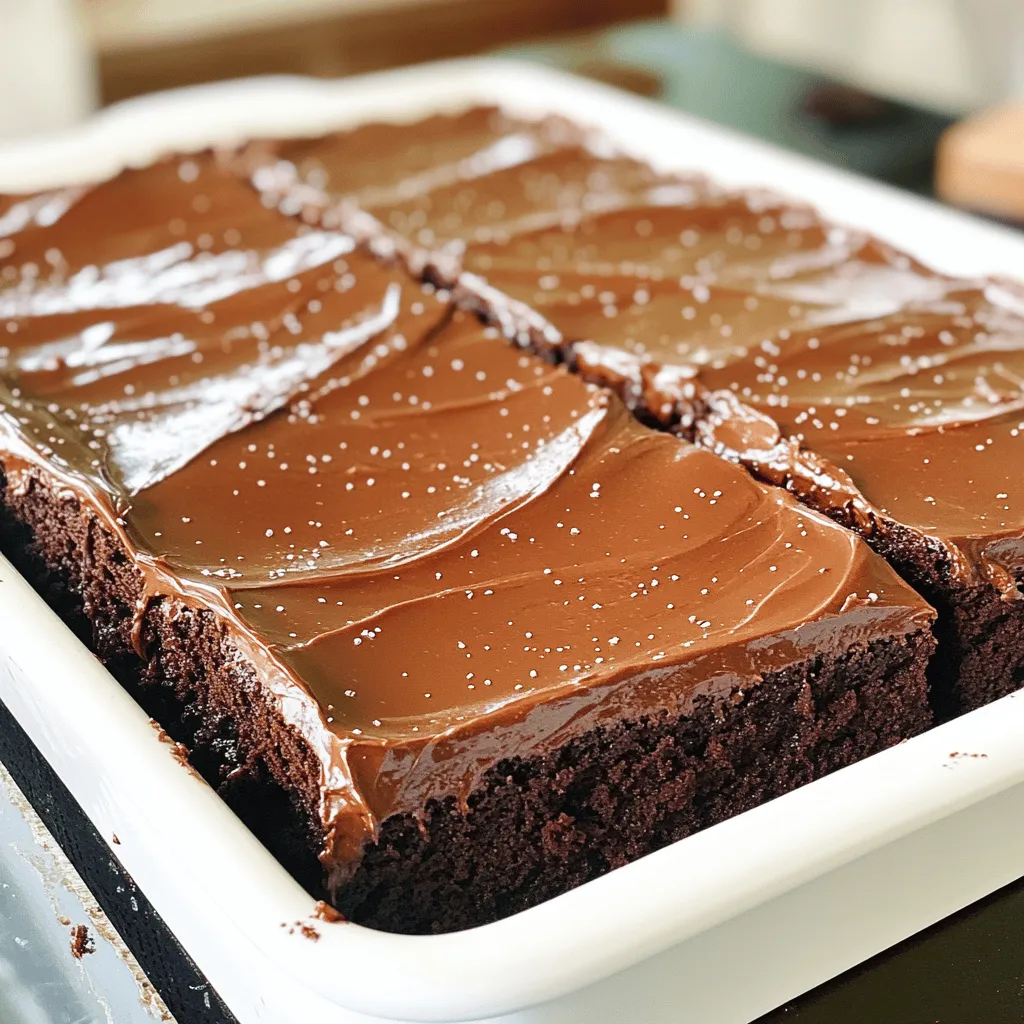 The BEST Chocolate Texas Sheet Cake Delivers Decadence