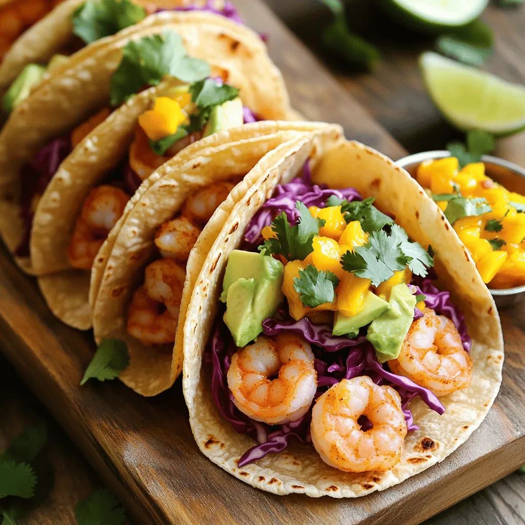 Easy Shrimp Tacos Quick and Flavorful Meal Idea
