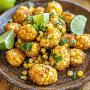 For these Spicy Mexican Corn Bites, fresh ingredients make all the difference. You will need: - 2 cups fresh corn kernels (about 4 ears of corn) - 1 jalapeño, finely chopped (remove seeds for less heat) - 1/4 cup fresh cilantro, chopped The corn gives a sweet crunch. The jalapeño adds heat, while cilantro brings freshness. These ingredients create a vibrant base for your snack. Next, we need some dry ingredients to hold everything together. Gather these: - 1/2 cup all-purpose flour - 2 large eggs - 1/2 cup cotija cheese, crumbled (or feta cheese) - 1 teaspoon cumin powder - 1 teaspoon baking powder - Salt and pepper to taste These ingredients provide structure and flavor. The flour and eggs bind the corn mix. The cheese adds creaminess and a savory touch. Garnishes can elevate your dish even more. Consider these options: - Lime wedges for serving - Extra cilantro for garnish Serving with lime adds a zesty kick. Fresh cilantro on top enhances the look and flavor. Enjoy your Spicy Mexican Corn Bites warm for the best taste. Check the [Full Recipe] for more details on preparation! First, gather all your fresh ingredients. You need 2 cups of corn kernels. That’s about 4 ears of corn. Next, take a large bowl. Add the corn, chopped jalapeño, and cilantro. Stir them gently. In a separate bowl, whisk 2 large eggs. Then, mix in the flour, cotija cheese, cumin, baking powder, salt, and pepper. Combine these until you have a thick batter. Now, fold the corn mixture into the batter. If it feels too dry, add a splash of water. You want a pancake-like consistency. Heat olive oil in a skillet over medium heat. You want enough oil to fry well. Once hot, scoop heaping tablespoons of the corn mixture into the oil. Press them down slightly to make small patties. Fry each side for 3 to 4 minutes. You want them golden brown and crispy. Once done, drain the bites on paper towels to remove extra oil. Serve your bites warm for the best taste. Add lime wedges on the side for squeezing. You can also sprinkle extra cilantro on top for color. These bites are great as a snack or a side dish. For the full recipe, refer back to the section above. Enjoy every tasty bite! To get the best texture, use fresh corn. Frozen corn can work, but it won't taste as good. Make sure to mix the batter well. A thick batter helps keep the corn inside. If the mixture feels too dry, add a splash of water. This keeps the bites moist and fluffy. If you love heat, keep the jalapeño seeds in. They add fiery flavor! For milder bites, remove the seeds. You can also add more spices. Try cayenne pepper or chili powder for extra kick. Taste the batter before frying. This way, you can adjust the heat to your liking. Heat the oil on medium heat. If it’s too hot, the bites burn quickly. If it’s too cold, they soak up too much oil. Use a deep skillet for even cooking. Fry in small batches to avoid crowding. This ensures they cook evenly and get crispy. Drain them on paper towels right after frying. This removes extra oil and keeps them light. {{image_2}} You can easily make Spicy Mexican Corn Bites vegetarian or vegan. For a vegetarian twist, skip the cotija cheese and use a plant-based cheese instead. To make them vegan, replace the eggs with flaxseed meal. Mix one tablespoon of flaxseed with three tablespoons of water and let it sit for five minutes. This mix will bind your ingredients just like eggs. If you have allergies, there are simple swaps you can make. For gluten-free bites, use almond flour or a gluten-free all-purpose flour mix. If you can’t have eggs, use the flaxseed mix mentioned earlier. For dairy allergies, try using nutritional yeast for a cheesy flavor without the cheese. Want to jazz up your bites? Add different herbs or spices. Chopped green onions or bell peppers work well for added taste. For a smoky twist, try adding smoked paprika. You can also mix in black beans for extra protein and a change in texture. Each of these additions will make your bites unique and fun! For the complete recipe, check out the [Full Recipe]. After enjoying Spicy Mexican Corn Bites, store leftovers in an airtight container. Keep them in the fridge. They stay fresh for up to three days. Make sure they cool down first. This helps keep them crispy. If you add toppings, store those separately. To reheat, use a skillet for the best results. Heat over medium heat. Add a small amount of olive oil to keep them crispy. Cook for about 3-4 minutes on each side. You can also use an oven. Preheat to 350°F (175°C) and bake for about 10 minutes. This method helps them regain their crunch. You can freeze these bites if you want to save some for later. Place them on a baking sheet and freeze until solid. Then, transfer them to a freezer bag. They stay good for up to two months. When ready to eat, thaw them in the fridge. Reheat in a skillet or oven for the best taste. Enjoy them like fresh! For the full recipe, check above! You can serve these corn bites with many fun sides. They pair well with salsa. A fresh pico de gallo adds a bright touch. Guacamole is a creamy option that complements the spice. Try serving them with sour cream for a cool contrast. You can also add lime wedges for some zest. These sides make the bites even more delicious. Yes, you can make these bites ahead of time. Prepare the batter and store it in the fridge. This keeps the flavors fresh. You can also cook them in advance. Just let them cool and store in an airtight container. When ready to eat, reheat in a skillet. This will help them stay crispy. Making them ahead saves time and makes entertaining easy. If you can’t find cotija cheese, don't worry! Feta cheese is a great alternative. It has a similar salty taste and crumbly texture. You could also use queso fresco for a milder flavor. Even shredded cheddar works well if you prefer a different taste. Keep in mind, each cheese gives its own unique twist to the dish. This article covered how to make Spicy Mexican Corn Bites from fresh and dry ingredients to serving suggestions. You learned the steps for preparing and cooking, plus tips to get the right texture. Variations let you cater to different diets or tastes. Lastly, we discussed how to store and reheat leftovers. Enjoy these bites with friends and family, and don’t hesitate to experiment with flavors. Trust me, your kitchen will smell great, and everyone will love them!