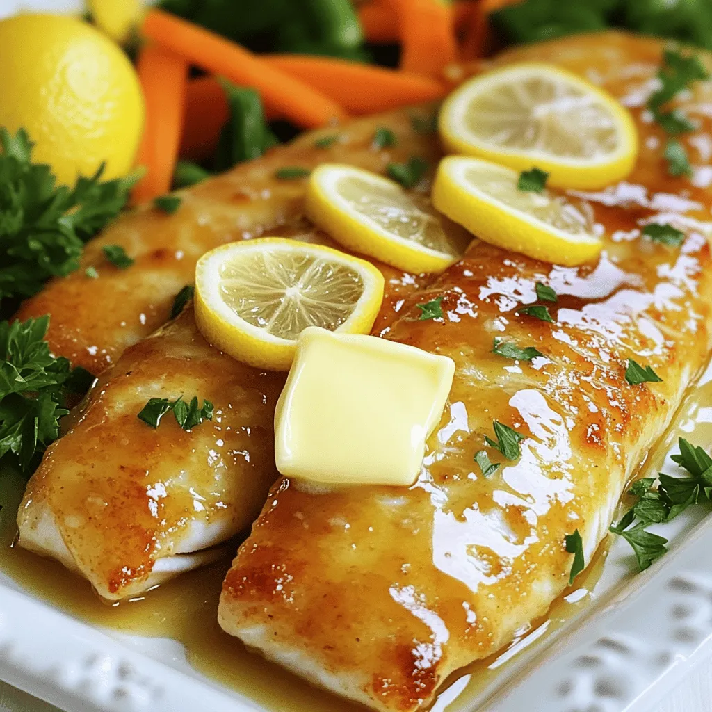 Lemon Butter Baked Tilapia Simple and Tasty Dish