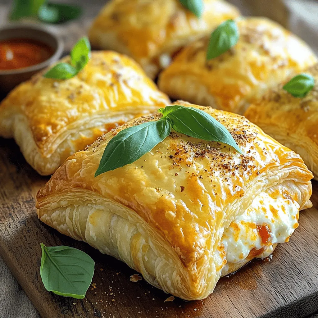 Savory Chicken Parmesan Pillows Simple and Tasty Delight