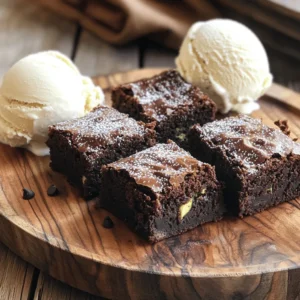 Zucchini brownies use simple ingredients to create a delicious treat. Here’s what you need: - 1 cup grated zucchini - 1 cup all-purpose flour - 1/2 cup unsweetened cocoa powder - 1/2 teaspoon baking soda - 1/2 teaspoon baking powder - 1/4 teaspoon salt - 1 cup granulated sugar - 1/2 cup vegetable oil - 2 large eggs - 1 teaspoon pure vanilla extract - 1/2 cup chocolate chips (optional) - 1/4 cup chopped walnuts (optional) These ingredients blend to make rich, moist brownies. Grated zucchini adds moisture without changing the taste much. You won’t even notice it’s there! When choosing your ingredients, I recommend using fresh zucchini. It gives the best texture and flavor. For the cocoa powder, go for unsweetened. This keeps the brownies from being too sweet. If you want extra chocolate, add the optional chocolate chips. They melt and create gooey pockets throughout the brownies. If you like a crunch, toss in chopped walnuts. They add texture and a nutty flavor that pairs well with chocolate. Remember, you can always mix it up based on what you have at home. This recipe is flexible, and you can adjust it to fit your taste. For the full recipe, check the details above. Happy baking! - Preheat the oven to 350°F (175°C). Grease an 8x8-inch baking dish or line it with parchment paper. - In a medium bowl, combine 1 cup of grated zucchini, 1 cup of sugar, 1/2 cup of vegetable oil, 2 eggs, and 1 teaspoon of vanilla extract. Mix well until everything blends. - In another bowl, whisk together 1 cup of all-purpose flour, 1/2 cup of cocoa powder, 1/2 teaspoon of baking soda, 1/2 teaspoon of baking powder, and 1/4 teaspoon of salt. - Gradually add the dry mix to the wet mix. Stir until just combined. Avoid overmixing to keep the brownies soft. - If you want, fold in 1/2 cup of chocolate chips and 1/4 cup of chopped walnuts. These add great flavor and texture. - Pour the brownie batter into the prepared baking dish. Spread it evenly for even baking. - Bake in the oven for 25-30 minutes. Check for doneness by inserting a toothpick in the center. It should come out with a few moist crumbs. Enjoy making these delicious brownies! For more details, check the Full Recipe. - How to properly grate zucchini: Start with a fresh zucchini. Wash it well, then use a box grater or food processor. Grate the zucchini with the skin on for added flavor and nutrients. After grating, place the zucchini in a clean cloth and wring it out. This step removes excess moisture, helping your brownies stay firm. - Importance of not overmixing: When you mix the wet and dry ingredients, stir just until combined. Overmixing can make the brownies tough. You want a soft, fudgy texture. The batter should look slightly lumpy. Trust me, it's okay! - Cooling tips for best texture: After baking, let your brownies cool in the pan for about 10 minutes. Then transfer them to a wire rack. This helps them set. If you cut them too soon, they may fall apart. Patience is key! - Gluten-free flour options: If you need a gluten-free version, try using almond flour or a gluten-free all-purpose blend. These options work well and will keep the brownies moist. - Vegan alternatives for eggs and oil: You can replace the eggs with flaxseed meal. Mix one tablespoon of flaxseed meal with three tablespoons of water for each egg. For oil, use applesauce or mashed bananas. Both options keep your brownies soft and yummy. For the full recipe and more tips, check out the [Full Recipe]. {{image_2}} You can make zucchini brownies even more exciting with different ingredients. Here are two fun ideas: - Dark chocolate brownies: Swap regular cocoa powder for dark cocoa powder. This change gives your brownies a richer flavor and a deeper color. Dark chocolate pairs well with the moisture from the zucchini. - Nut-free options: If you want to avoid nuts, just leave out the walnuts. You can also add more chocolate chips for extra sweetness. Make sure to check your chocolate chips for nut-free labels. Serving your zucchini brownies can be just as fun as making them! Here are some tasty ideas: - Pairing with toppings or ice cream: Try serving the brownies warm with a scoop of vanilla ice cream. Drizzle some chocolate sauce on top for an extra treat. Fresh berries also add a nice touch. - Presentation ideas for gatherings: Use a rustic wooden platter to display your brownies. Dust them lightly with powdered sugar. This touch makes them look fancy and inviting. You can also slice them into fun shapes for parties. For more details on making these delicious brownies, check the Full Recipe! To keep your brownies fresh, store them at room temperature. Place them in an airtight container. This helps keep them soft and moist. If you want to keep them longer, you can freeze them. Wrap each brownie in plastic wrap or aluminum foil. Then, place them in a freezer bag. Make sure to remove as much air as possible. This keeps them from getting freezer burn. How long do zucchini brownies last? When stored properly, they can last about 4 to 5 days at room temperature. If frozen, they can stay good for up to 3 months. Just remember to thaw them in the fridge overnight before eating. Signs that brownies have gone bad include a dry texture and a strange smell. If you see mold or any discoloration, it’s best to throw them away. Enjoy your delicious treats while they are fresh! Can I make these brownies vegan? Yes, you can make zucchini brownies vegan. Replace the eggs with flax eggs or applesauce. Use a plant-based oil, like coconut or canola oil. Ensure your chocolate chips are dairy-free. What does zucchini do in brownies? Zucchini adds moisture and a soft texture to brownies. It helps keep them rich without adding a strong flavor. Plus, it sneaks in some veggies for extra nutrition! How can I tell if my brownies are done? To check if your brownies are done, insert a toothpick into the center. If it comes out with a few moist crumbs, they are ready. Do not overbake, or they will dry out. Can I use yellow squash instead of zucchini? Yes, yellow squash can work in place of zucchini. The flavor will be slightly different, but it will still add moisture. Grate it just like zucchini for the best results. What is the nutritional value of zucchini brownies? Zucchini brownies are a healthier dessert option. They contain fiber, vitamins, and minerals from the zucchini. Each brownie has fewer calories and less fat than traditional brownies. You can find the full recipe to see exact nutrition details. You can make delicious zucchini brownies with simple steps. First, combine grated zucchini with basic ingredients like flour, cocoa powder, eggs, and sugar. Then, mix and bake for a tasty treat. Remember to use tips like properly grating zucchini and not overmixing for the best results. You can even try different variations and store them well. These brownies are fun to make and enjoyable to share. Get baking and enjoy your tasty creation!
