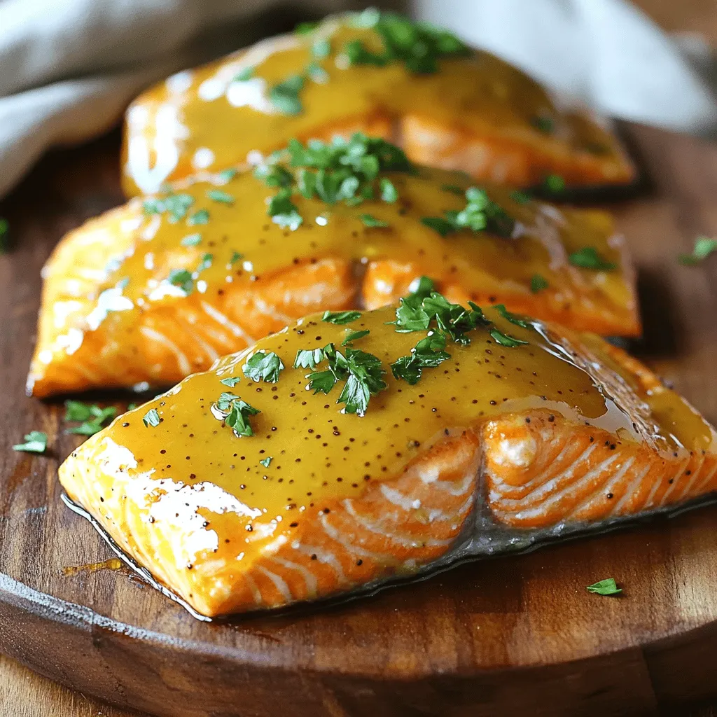 Air Fryer Honey Mustard Salmon Rich and Flavorful Dish