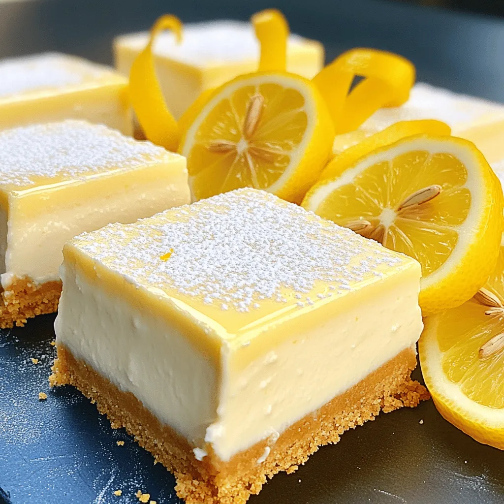 Lemon Cheesecake Squares Delightful and Easy Treat