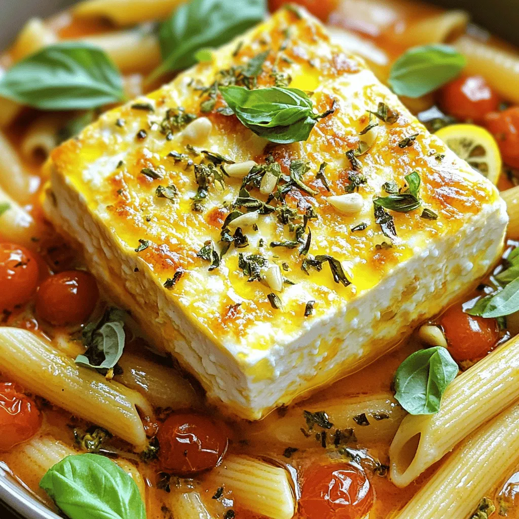 Baked Feta Pasta Easy and Flavorful Recipe Guide