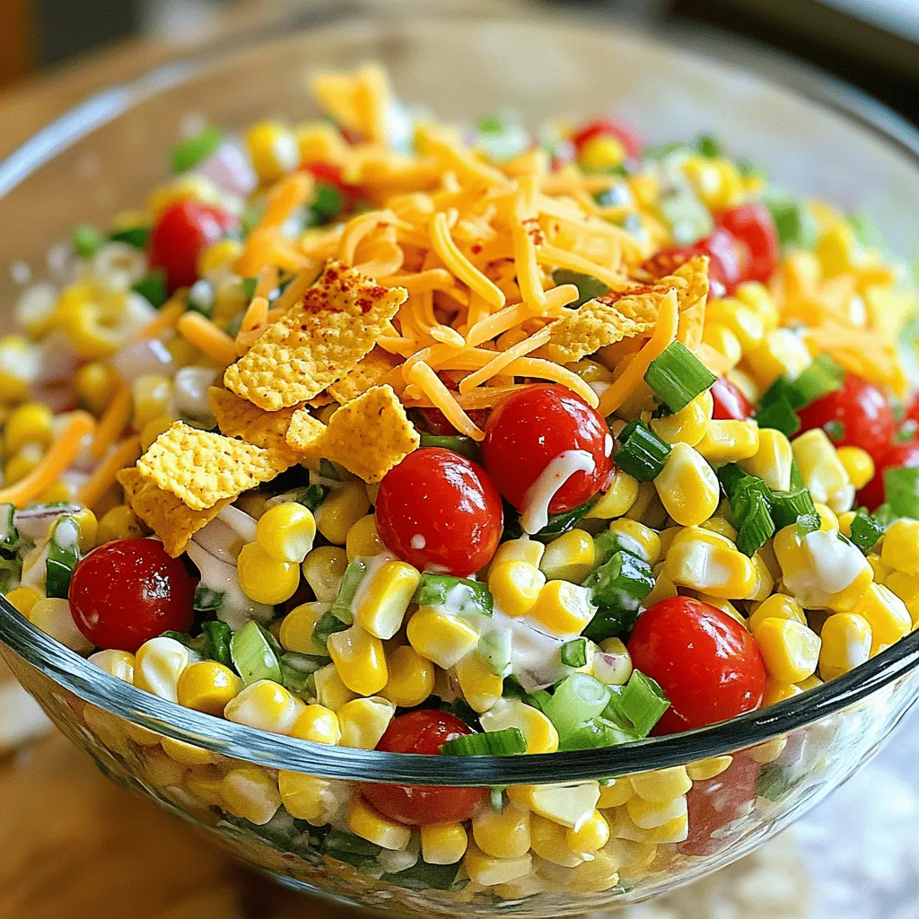 Fritos Corn Salad Flavorful and Easy Side Dish
