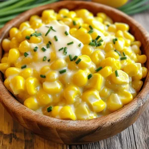 - 4 cups fresh or frozen corn kernels - 1/2 cup unsalted butter - 1/4 cup heavy cream - 1/4 cup cream cheese, softened - 2 tablespoons granulated sugar - 1 teaspoon garlic powder - 1 teaspoon onion powder - 1/2 teaspoon smoked paprika - Salt and pepper to taste - 2 tablespoons fresh chives, chopped (for garnish) Each ingredient in this recipe plays a key role. Fresh or frozen corn gives a sweet and juicy base. Unsalted butter adds richness and flavor. Heavy cream and cream cheese make the dish creamy and smooth. Granulated sugar balances the flavors and enhances sweetness. Garlic and onion powders add depth. Smoked paprika gives a subtle warmth. Salt and pepper enhance all the flavors. Chives add a fresh touch at the end. You can swap fresh corn with canned corn, but drain it first. If you want a lighter dish, use half-and-half instead of heavy cream. Cream cheese can be replaced with sour cream for a tangy twist. For a vegan version, use plant-based butter and cream. If you don’t have smoked paprika, regular paprika works well too. To begin, gather all your ingredients. You will need: - 4 cups fresh or frozen corn kernels - 1/2 cup unsalted butter - 1/4 cup heavy cream - 1/4 cup cream cheese, softened - 2 tablespoons granulated sugar - 1 teaspoon garlic powder - 1 teaspoon onion powder - 1/2 teaspoon smoked paprika - Salt and pepper to taste - 2 tablespoons fresh chives, chopped (for garnish) Make sure the cream cheese is at room temperature. This helps it blend smoothly into the corn. If using frozen corn, thaw it first. Start by melting the butter in a large skillet over medium heat. Let it bubble gently. Do not let it brown. Next, add the corn kernels to the skillet. Stir gently to coat them in the melted butter. Pour in the heavy cream and add the softened cream cheese. Stir until the cream cheese melts and mixes well. Then, add the sugar, garlic powder, onion powder, and smoked paprika. Season with salt and pepper to taste. Mix everything together so the flavors blend. Turn the heat down to low and let the corn simmer for about 5 to 7 minutes. Stir occasionally. You want the corn hot and the sauce to thicken slightly. When done, you can squeeze a bit of lemon juice for a fresh taste, but this is optional. To ensure a creamy and smooth texture, always stir well when adding the cream and cream cheese. If your mixture seems too thick, add a splash more heavy cream. If it feels too thin, let it simmer a bit longer. Garnishing with fresh chives adds color and flavor. For best results, serve the creamed corn warm right after cooking. This dish pairs well with grilled meats or as a side for any meal. For the full recipe, refer to the earlier section. Enjoy your cooking! To make the best creamed corn, start with good heat. Melt the butter in a large skillet over medium heat. Keep an eye on it; you want it to bubble gently. Add the corn, stirring to coat each kernel. Pour in the heavy cream and cream cheese next. Stir until the cream cheese melts smoothly into the mix. This creates a rich, creamy base. Simmer everything together on low heat. This step helps the flavors blend and the sauce thicken. To take your creamed corn to the next level, think about adding herbs or spices. Garlic powder and onion powder give great flavor. Smoked paprika adds a smoky touch. You might also try herbs like thyme or parsley for freshness. For a kick, add a pinch of cayenne pepper. If you want a zestier flavor, a squeeze of lemon juice brightens the dish. Don’t hesitate to play with flavors to suit your taste. Avoid cooking the corn at too high of a heat. This can burn the butter and spoil the taste. Also, don’t skip the sugar. It balances the creaminess of the dish. Be careful when adding salt and pepper; taste as you go. Mixing too quickly can result in lumps, especially with cream cheese. Lastly, don’t rush the simmering step. Letting it simmer helps the sauce thicken and the flavors develop. Keep these tips in mind for a delicious Cowboy Butter Creamed Corn. If you want the full recipe, check it out in the main article. {{image_2}} You can boost the flavor of cowboy butter creamed corn by adding more ingredients. Crumbled bacon adds a nice crunch and a smoky taste. Just fry the bacon until crispy, then mix it in at the end. You can also stir in shredded cheese for creaminess. Cheddar or Monterey Jack works great. These additions make the dish richer and more satisfying. If you want a vegetarian or vegan option, you can easily swap some ingredients. Use plant-based butter instead of regular butter. For the cream, try coconut cream or a nut-based cream. You can also replace the cream cheese with a vegan cream cheese. These changes keep the dish creamy and delicious without using animal products. You can change the dish with seasonal ingredients. In summer, fresh herbs like basil or cilantro can brighten the flavor. You can also mix in diced tomatoes for a fresh twist. In the fall, add roasted butternut squash for a sweet taste. These seasonal variations keep the recipe exciting all year round! To keep your Cowboy Butter Creamed Corn fresh, store it in an airtight container. Make sure it cools to room temperature first. It will stay good in the fridge for up to four days. Label the container with the date to track freshness. Freezing is a great option if you want to save some for later. Pour the cooled creamed corn into freezer-safe bags or containers. Leave some space at the top, as the corn will expand when frozen. It can last up to three months in the freezer. When you’re ready to eat it, just thaw it in the fridge overnight. Reheating is simple. You can use the stovetop or microwave. For the stovetop, add a splash of water or milk to the pan and heat it gently over low heat, stirring often. In the microwave, place it in a bowl and cover it with a damp paper towel. Heat in short bursts, stirring in between, until it’s hot. Enjoy your delicious creamed corn again! Cowboy butter is a rich and flavorful sauce. It combines butter, garlic, and spices. This sauce adds a kick to many dishes. People use it as a dip or drizzle. It makes everything taste better, especially corn! Yes, you can use canned corn. Canned corn saves time and is easy to find. Just drain and rinse it before adding to the pan. The flavor will still be tasty. However, fresh or frozen corn gives a crunchier texture. To spice it up, add diced jalapeños or red pepper flakes. You can adjust the heat to your liking. Start with a little, then taste and add more if needed. This gives your creamed corn a fun twist! Cowboy butter creamed corn pairs great with grilled meats. Try it with steak, chicken, or barbecue ribs. It also works well as a side with a big salad. You can serve it at cookouts or family dinners. For the complete recipe, check out the Full Recipe section above. It guides you through every step. Enjoy making this easy and delicious dish! This blog post covers all you need for Cowboy Butter Creamed Corn. We explored ingredients, explained their roles, and suggested alternatives. You learned step-by-step preparation and cooking methods. We included tips for perfect texture and flavor along with mistakes to avoid. Variations show how to adapt for different tastes, plus storage tips help keep your dish fresh. With the frequently asked questions, you can dive even deeper. Now, you are ready to make a delicious dish that everyone will love. Enjoy your cooking journey!