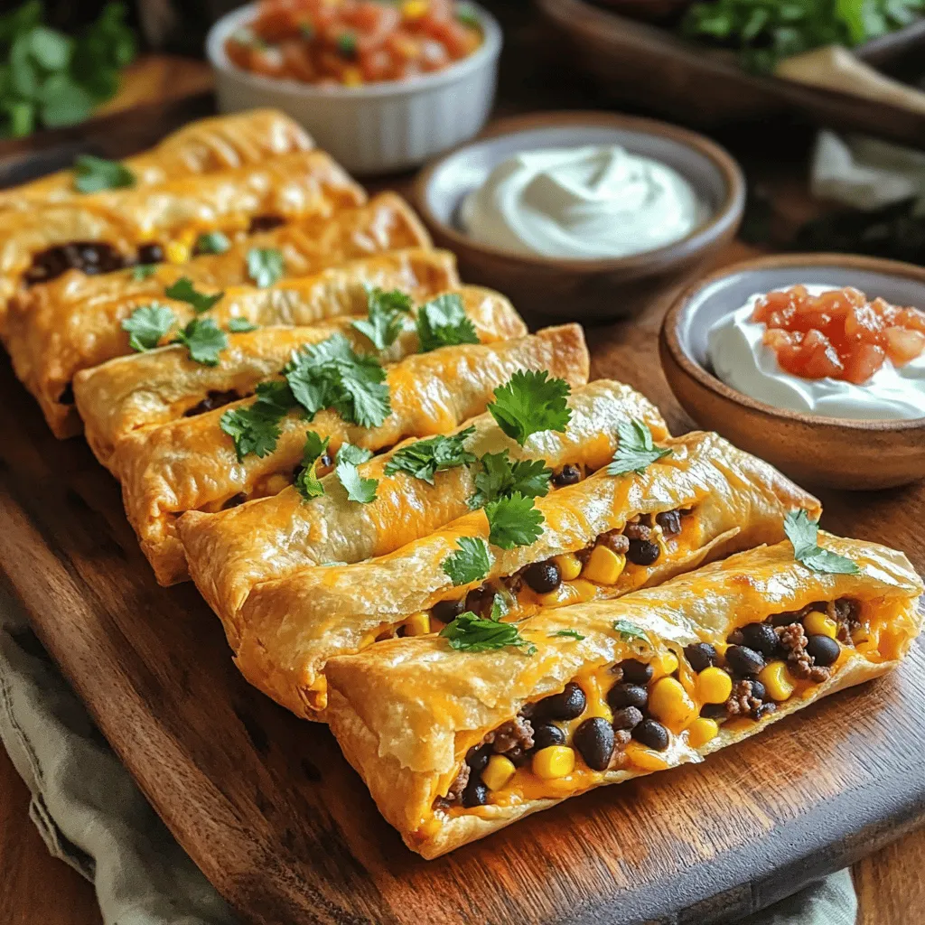 Cheesy Taco Sticks Flavorful and Easy Snack Recipe