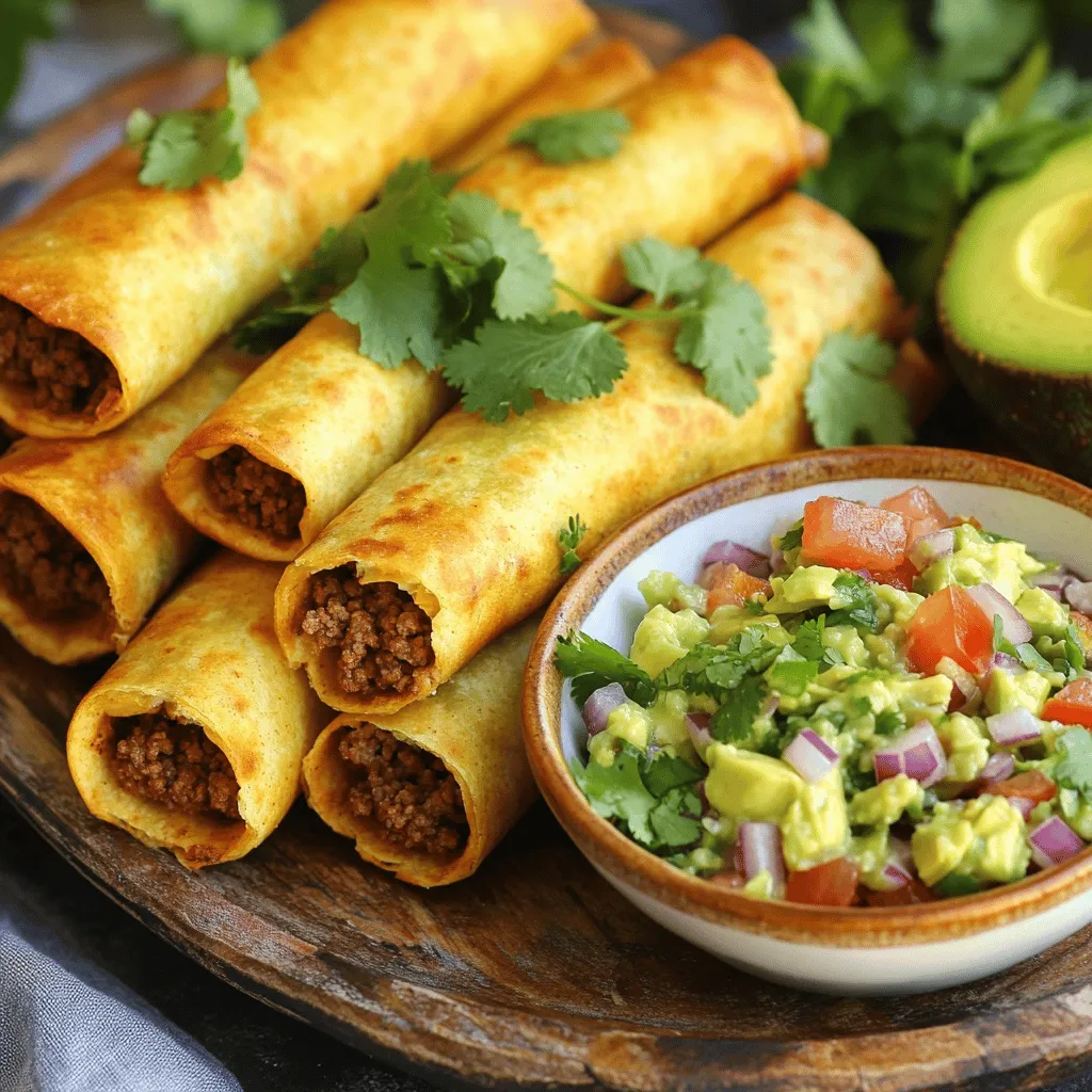 Beef Flautas or Taquitos Flavorful and Easy Recipe