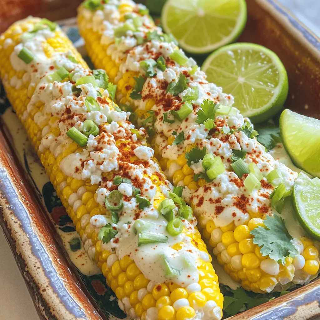 Classic Mexican Street Corn Off the Cob Delightful Dish