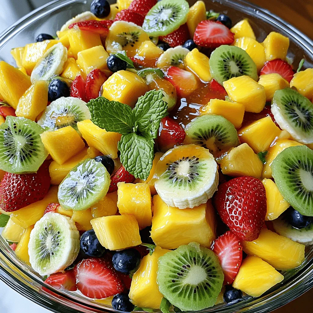 Easy Fruit Salad Recipe Quick and Refreshing Mix