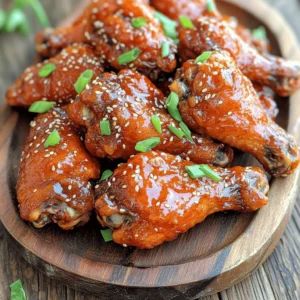 To make Sweet & Spicy Korean Fried Chicken, gather these ingredients: - 2 lbs chicken wings or drumsticks - 1 cup all-purpose flour - 1/2 cup cornstarch - 1 teaspoon baking powder - 1 teaspoon garlic powder - 1 teaspoon onion powder - 1 teaspoon black pepper - Salt to taste - Oil for frying For the sauce, you will need: - 1/4 cup gochujang (Korean chili paste) - 1/4 cup honey - 2 tablespoons soy sauce - 2 tablespoons rice vinegar - 1 tablespoon sesame oil - 2 cloves garlic, minced - 1 tablespoon ginger, minced - 1 tablespoon sesame seeds - Chopped green onions for garnish If you have dietary needs, you can swap some items. For the chicken, use skinless pieces if you prefer. If you want a gluten-free option, replace all-purpose flour with rice flour. Cornstarch can be swapped with potato starch for a similar texture. For the sauce, if you want less heat, use less gochujang. You can mix in a bit of ketchup to balance the spice. Maple syrup can replace honey if you're vegan. Using fresh ingredients will enhance the flavor. Fresh garlic and ginger add zest you can’t get from powdered forms. However, if you're short on time, store-bought versions are fine. Just make sure to check the labels for quality. For the gochujang, look for a good brand that uses natural ingredients. This paste is key to that sweet and spicy taste. You can find it at most grocery stores or Asian markets. For detailed preparation steps and cooking instructions, refer to the Full Recipe. Start by rinsing the chicken pieces under cold water. Use paper towels to pat them dry. This step helps the coating stick better. In a large bowl, mix together the flour, cornstarch, baking powder, garlic powder, onion powder, black pepper, and a pinch of salt. Coat each chicken piece in this mixture. Make sure every piece gets a good layer of flour. Now, heat oil in a deep pot or skillet over medium-high heat. You will need enough oil for deep frying, about three inches deep. Once the oil is hot, carefully add the coated chicken pieces in batches. Avoid overcrowding the pot. Fry them until they turn a lovely golden brown, about eight to ten minutes per batch. When done, place the chicken on a paper towel-lined plate to drain excess oil. For the sauce, grab a saucepan and combine gochujang, honey, soy sauce, rice vinegar, and sesame oil. Add minced garlic and ginger for extra flavor. Cook this mixture over low heat. Stir it often until the sauce thickens slightly, which takes about five to seven minutes. Finally, add sesame seeds for some crunch. To finish, dip each fried chicken piece into the sauce, or pour the sauce over the chicken in a bowl. Toss gently to coat evenly. For the full recipe, check out Sweet & Spicy Korean Fried Chicken. To get that perfect crunch, start with dry chicken. Pat the wings or drumsticks dry. This helps the coating stick well. Use a mix of flour and cornstarch. Cornstarch helps create a light and crispy texture. Add baking powder to the mix. It makes the coating puff up, giving an extra crunch. Fry in hot oil, around 350°F (175°C). This keeps the chicken crispy as it cooks. Avoid overcrowding the pan. Fry in small batches to ensure even cooking. For a deeper flavor, add spices to your coating mix. Garlic powder and onion powder give a great base flavor. You can also experiment with smoked paprika or cayenne for extra heat. The key sauce ingredients add sweetness and spice. Gochujang brings heat, while honey adds sweetness. Mix in minced garlic and ginger for warmth. Don’t skip the sesame oil; it adds a nutty taste. Garnish with green onions for brightness. These small touches make your chicken shine. One common mistake is not drying the chicken enough. Moisture makes the coating soggy. Another mistake is using cold oil. Always heat your oil before frying. This helps cook the chicken quickly and keeps it crispy. Avoid flipping the chicken too soon. Let it cook undisturbed for a better crust. Lastly, don’t skip the sauce coating step. It’s what makes this chicken sweet and spicy! Follow these tips to avoid mishaps and enjoy your meal. For the full recipe, check out the full recipe. {{image_2}} You can use many proteins for this dish. Chicken is classic, but try other options. Pork or beef works well too. For a lighter option, use turkey. Fish, like salmon, can also be delicious. Each protein brings its flavors, so feel free to experiment. If you want a vegetarian or vegan option, use tofu or tempeh. Both absorb flavors well. You can also try cauliflower. It becomes crispy and tasty when fried. Remember to coat them just like the chicken. This way, you get that same crunch and flavor. The sauce is key to this dish's success. You can adjust the heat by changing the gochujang amount. For a milder taste, use less. If you love spice, add more. You can also mix in other flavors. Try adding some lime juice for brightness. For a sweeter sauce, increase the honey. Feel free to play with the sauce to suit your taste. Check out the Full Recipe for more ideas! After enjoying your sweet and spicy Korean fried chicken, let it cool completely. Place the chicken in an airtight container. You can store it in the fridge for up to four days. If you plan to eat it later, wrap each piece in foil or plastic wrap. This keeps the chicken fresh and tasty. To reheat your chicken, use an oven for the best texture. Preheat your oven to 375°F (190°C). Spread the chicken on a baking sheet. Bake for about 10-15 minutes, until heated through. If you prefer a microwave, heat it in short intervals. This keeps the chicken warm but may make it less crispy. If you want to freeze your chicken, wrap each piece tightly in plastic wrap. Then place them in a freezer-safe bag. This will help avoid freezer burn. You can freeze the chicken for up to three months. When ready to eat, thaw it in the fridge overnight before reheating. For a delicious treat, check out the Full Recipe for steps on making this dish. To reduce the spice, use less gochujang in the sauce. You can also add more honey. This will sweeten the sauce and balance the heat. Another option is to use a milder chili paste. You can mix in some ketchup for sweetness and a tangy flavor. If you prefer, serve the chicken with a cooling side like ranch dressing. It helps tone down the spice while still tasting great. Sweet and spicy Korean fried chicken pairs well with many sides. Here are some tasty options: - Steamed rice - Kimchi - Pickled vegetables - Cucumber salad - Coleslaw - French fries Each side adds a unique flavor and texture. They also help balance the sweet and spicy notes of the chicken. Yes, you can bake the chicken for a healthier option. Preheat your oven to 425°F (220°C). After coating the chicken, place it on a baking sheet lined with parchment paper. Bake for 25-30 minutes, flipping halfway through. Make sure the chicken is crispy and cooked through. You can brush the sauce on during the last 5 minutes for added flavor. Baking gives you a delicious meal without frying. For the full recipe, check out my Sweet & Spicy Korean Fried Chicken. This blog post covered all you need for Sweet & Spicy Korean Fried Chicken. We explored key ingredients, cooking steps, and best practices for success. Remember, crispy chicken comes from proper frying techniques and the right spices. You can easily customize this dish with different proteins or sauces. Don’t forget to store leftovers properly to enjoy later. With these tips, your cooking will shine. Enjoy your meal and impress your friends. Happy cooking!