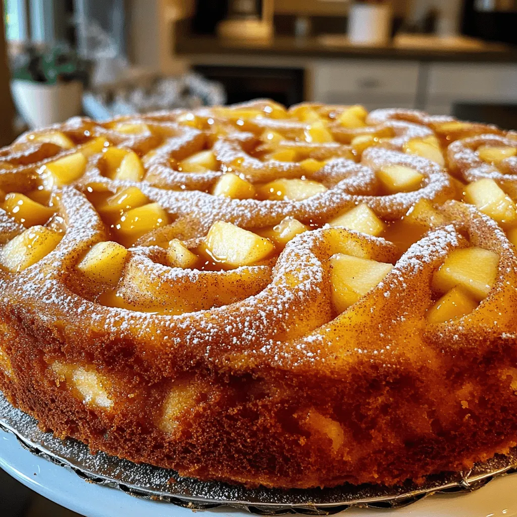 Easy Cinnamon Apple Cake Comforting and Tasty Delight