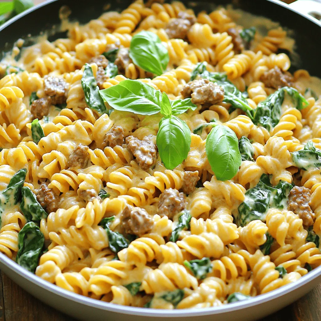 High Protein Creamy Beef Pasta Quick and Easy Recipe