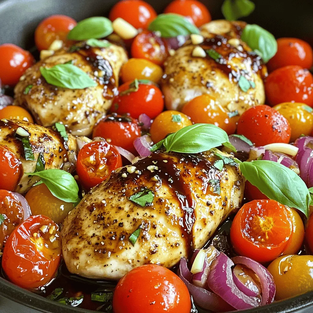 One Pan Balsamic Chicken Easy and Flavorful Recipe