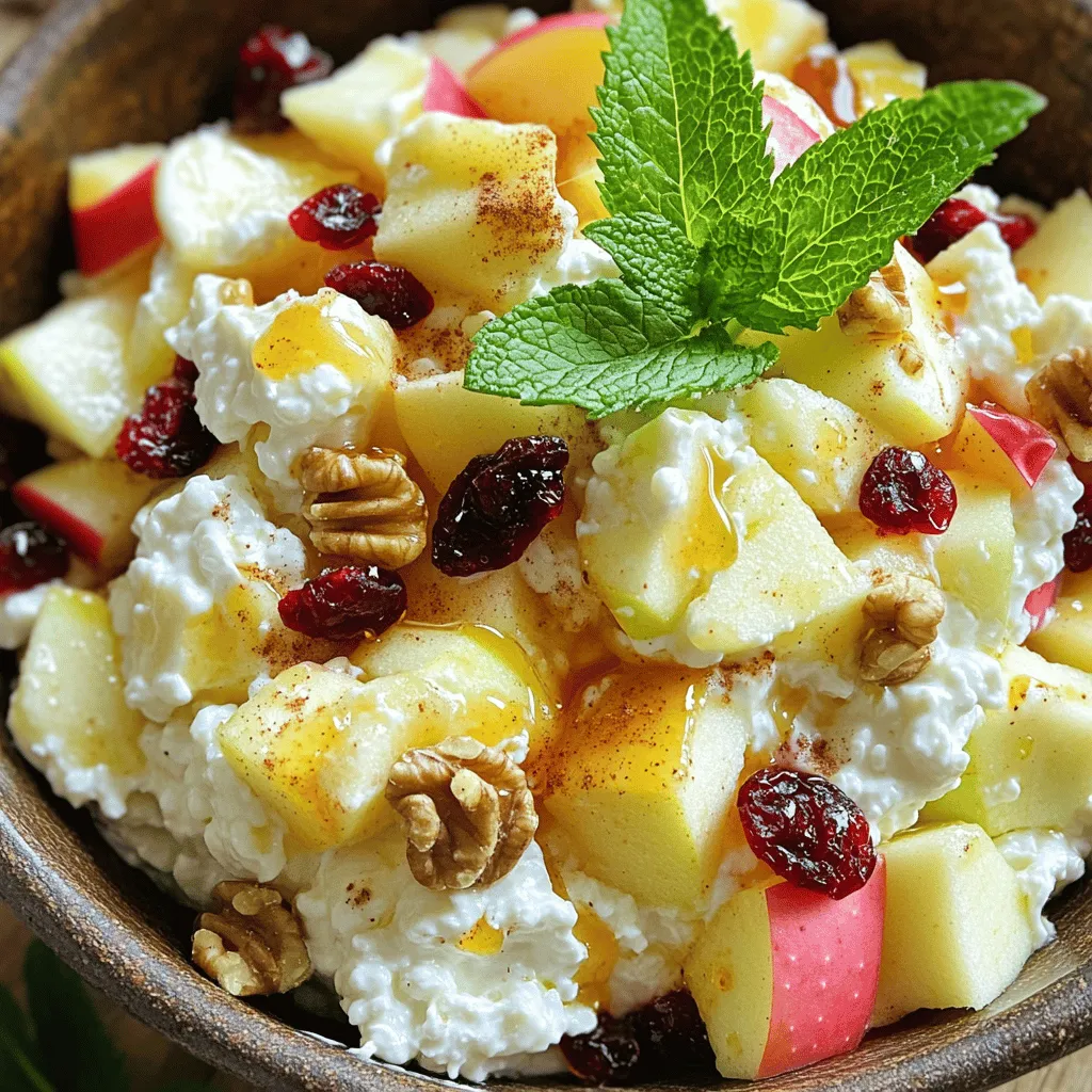 Cottage Cheese and Apple Salad Simple Fresh Delight