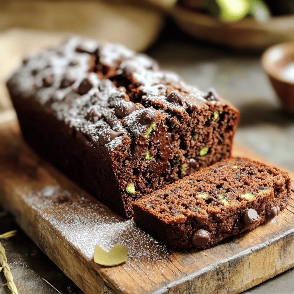 Chocolate Chip Zucchini Bread Moist and Tasty Treat