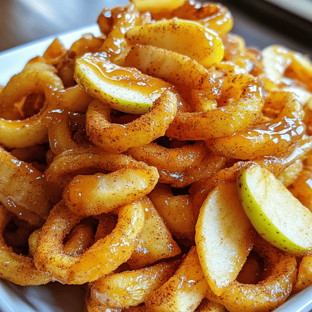 Apple Cinnamon Curly Fries Irresistible Flavor Boost