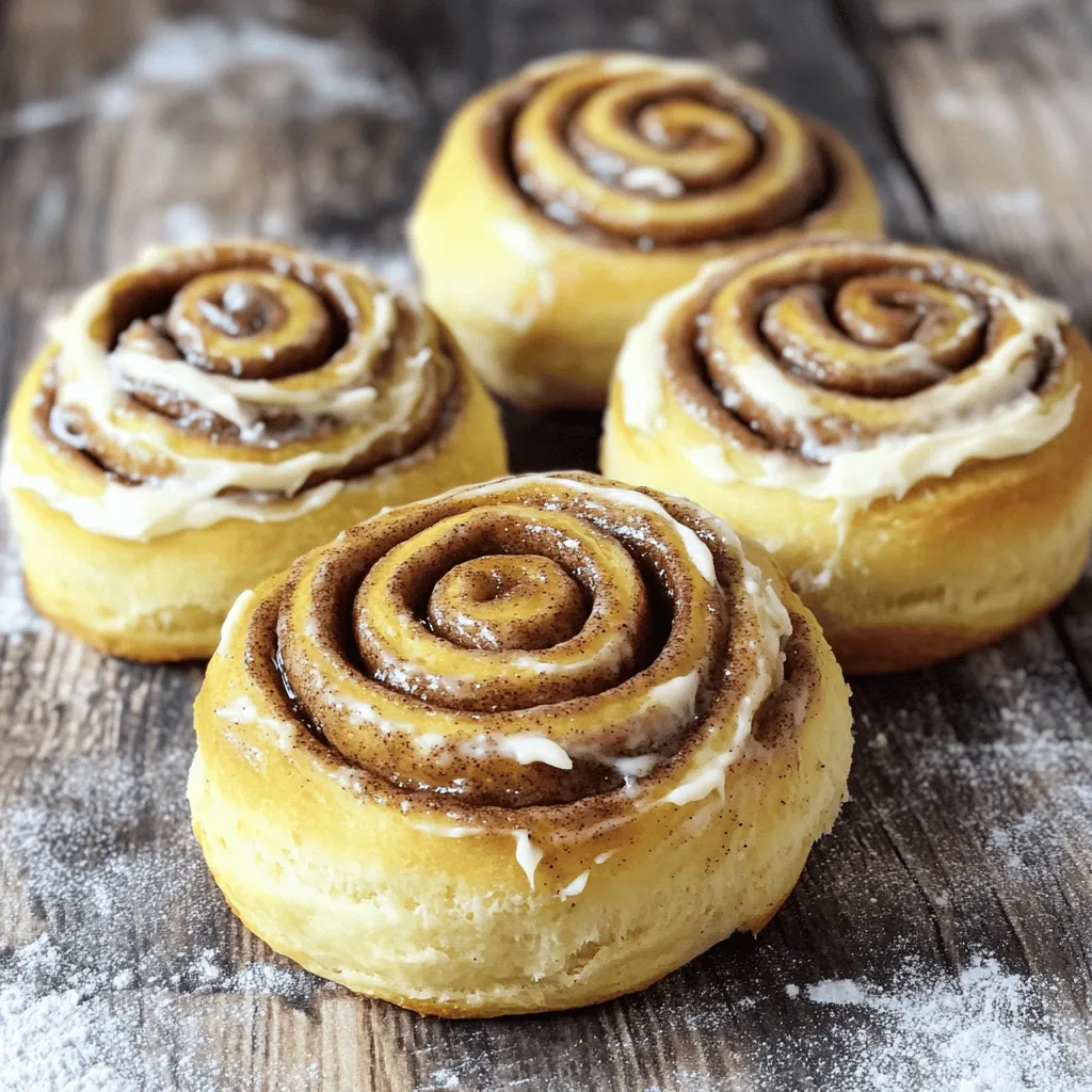 To make these amazing cinnamon rolls, you need the following: - 4 cups all-purpose flour - 1/2 cup granulated sugar - 1 packet (2 1/4 tsp) instant yeast - 1 teaspoon salt - 1 cup milk, warmed - 1/4 cup unsalted butter, melted - 2 large eggs - 1 tablespoon vanilla extract - 1/2 cup brown sugar - 2 tablespoons ground cinnamon - 1/4 cup unsalted butter, softened (for spreading) - Cream cheese frosting (store-bought or homemade, for drizzling) Choosing the right products makes a big difference. For the flour, select all-purpose flour. It gives a nice texture. Use instant yeast for a quick rise. This type of yeast works fast, making your rolls fluffier. I recommend using unsalted butter. This allows you to control the salt level. For the milk, whole milk is best. It adds richness to the dough. If you want a creamier frosting, use full-fat cream cheese. This gives a smooth finish on top. You can easily adjust this recipe for your needs. If you're gluten-free, try a 1:1 gluten-free flour blend. This will keep the texture similar. For a dairy-free version, use almond or oat milk instead of regular milk. Swap the butter for a dairy-free alternative. If you're vegan, you can replace eggs with flax eggs. Mix one tablespoon of ground flaxseed with three tablespoons of water. Let it sit for a few minutes to thicken. For the frosting, try a vegan cream cheese or a simple glaze with powdered sugar and almond milk. Feel free to explore these options to make the recipe work for you. For the full recipe, check the details above. Enjoy making your cinnamon rolls! To start, grab a large mixing bowl. Combine 2 cups of all-purpose flour, granulated sugar, instant yeast, and salt. Whisk them together until they blend well. In another bowl, mix the warmed milk, melted butter, eggs, and vanilla extract. Make sure this mixture is smooth and fully blended. Now, mix the wet ingredients into the dry mix slowly. Stir until they come together. As you mix, add the rest of the flour a little at a time. You want a soft dough that isn't too sticky. Next, turn the dough onto a floured surface. Knead it for about 5 to 7 minutes. You should feel it become elastic and smooth. After kneading, place the dough in a greased bowl. Cover it with a clean towel. Let it rise in a warm spot for about 1 hour or until it doubles in size. Once your dough has risen, punch it down to release air. Roll it out into a rectangle that is about 16x24 inches. Use a floured surface to prevent sticking. Spread the softened butter evenly across the rolled-out dough. In a small bowl, combine the brown sugar and ground cinnamon. This mixture adds a sweet kick! Sprinkle it evenly over the buttered dough. Now, roll the dough tightly starting from one long side. Pinch the seam to seal it. Cut the log into 12 equal pieces. Each piece will become a delicious roll. Place the cinnamon rolls in a greased baking dish. Make sure to leave some space between each roll. Cover them and let them rise again for about 30 minutes. This second rise helps the rolls become fluffy. While the rolls rise, preheat your oven to 375°F (190°C). Once the rolls have puffed up, bake them for 20 to 25 minutes. They should turn golden brown on top. After baking, let the rolls cool for about 10 minutes. This cooling time makes them easier to frost. Drizzle cream cheese frosting over the warm rolls. Enjoy your homemade Better Than Bakery Cinnamon Rolls! To get great dough, start with warm milk. Warm milk helps the yeast grow. Mix two cups of flour with sugar, yeast, and salt. This creates a good base. Add the wet mix slowly and stir well. Keep adding flour until the dough feels soft. Knead it on a floured surface for about 5-7 minutes. You want it smooth and elastic. If it sticks to your hands, add a little more flour. Rising dough is key for fluffy rolls. After mixing, place your dough in a greased bowl. Cover it with a clean towel to keep it warm. Let it rise in a cozy spot. A warm kitchen or near a sunny window works well. It should double in size in about an hour. If it's cold, it may take longer. Always punch down the dough before rolling it out. This helps remove air bubbles. You can change the sweetness and spice in your rolls. For sweeter rolls, add more brown sugar. Try 3/4 cup instead of 1/2 cup. If you love spice, add more cinnamon. A little nutmeg can also add warmth. For a twist, mix in nuts or dried fruit. This adds crunch and flavor. You can even adjust the frosting. Use a cream cheese frosting for a tangy kick or a simple glaze for sweetness. For the full recipe, check out the entire guide on Better Than Bakery Cinnamon Rolls. Enjoy your baking! {{image_2}} You can boost the flavor of your cinnamon rolls with fun add-ins. Try adding chopped nuts like walnuts or pecans for a nice crunch. You can also use fruits such as raisins or dried cranberries for a sweet touch. If you want a tropical twist, add some chopped pineapple. Just mix these into the cinnamon sugar before you spread it on the dough. This way, you get tasty bites in every roll. While cream cheese frosting is a classic, you can mix it up! Use a simple vanilla glaze made with powdered sugar and milk. For a rich flavor, try chocolate frosting. You can even top the rolls with a maple glaze for a sweet, earthy taste. Just whisk the ingredients together and drizzle over the warm rolls. Each option adds its own unique flavor to your rolls, making them even more enjoyable. If you prefer small bites, mini cinnamon rolls are the way to go. Roll out the dough as usual, but slice it into smaller pieces. Aim for 1-inch wide strips. This way, you'll get cute, bite-sized rolls. They bake faster too, so keep an eye on them in the oven. Mini rolls are perfect for brunch or as a snack. You can easily share them or save a few for later. For the full experience, try the complete recipe to see how easy it is to make these delicious treats! To keep your cinnamon rolls fresh, store them in an airtight container. This helps keep them soft. If you have extra rolls, you can also wrap them in plastic wrap. Just make sure they cool completely before wrapping. This way, they won’t get soggy. Leftover cinnamon rolls stay fresh for up to three days at room temperature. When you're ready to enjoy your leftover cinnamon rolls, reheating is easy. Preheat your oven to 350°F (175°C). Place the rolls on a baking sheet. Cover them with foil to keep them moist. Heat for about 10-15 minutes. You can also use a microwave for quick reheating. Place a damp paper towel over the roll and heat for 15-20 seconds. This keeps them soft and warm. Freezing is a great way to save cinnamon rolls for later. Start by letting the rolls cool completely. Then, place them in a single layer in a freezer-safe container or wrap them tightly in plastic wrap. They will stay good for up to three months in the freezer. To enjoy, just take them out and let them thaw at room temperature. After thawing, you can reheat them as described above. Enjoy the taste of fresh cinnamon rolls anytime! For the full recipe, check out Better Than Bakery Cinnamon Rolls. These cinnamon rolls taste best fresh but can last up to 3 days. Store them in an airtight container at room temperature. If you want them to last longer, you can freeze them. Wrap each roll tightly in plastic wrap and then place them in a freezer bag. They will keep for about 2 months in the freezer. Yes, you can make the dough ahead of time. After you knead the dough, place it in a greased bowl and cover it. You can refrigerate it for up to 24 hours. This slow rise adds flavor. When you're ready to bake, let the dough sit at room temperature for about 30 minutes before rolling it out. These cinnamon rolls are better for several reasons. First, they use fresh ingredients, giving them a homemade taste. The dough is light and fluffy, which adds to the texture. Also, you can customize the recipe. Add more cinnamon or switch up the frosting. Plus, they come straight from your oven, warm and gooey. You can find the full recipe to make these rolls at home. In this blog post, we covered how to make cinnamon rolls that beat bakery treats. We discussed essential ingredients, step-by-step instructions, and helpful tips for perfect results. You learned about variations, storage tips, and answers to common questions. Making these rolls is fun and rewarding. With practice, you will enjoy soft, sweet rolls at home that everyone loves. Now, gather your ingredients and start baking!