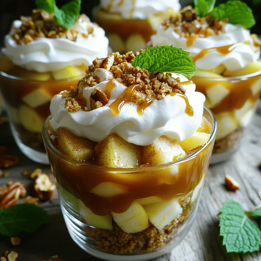 Caramel Apple Dessert Cups Tasty and Fun Treat