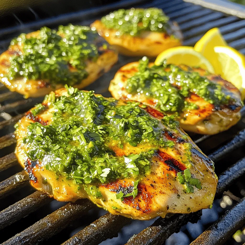 Easy Grilled Chimichurri Chicken Breast Recipe Guide
