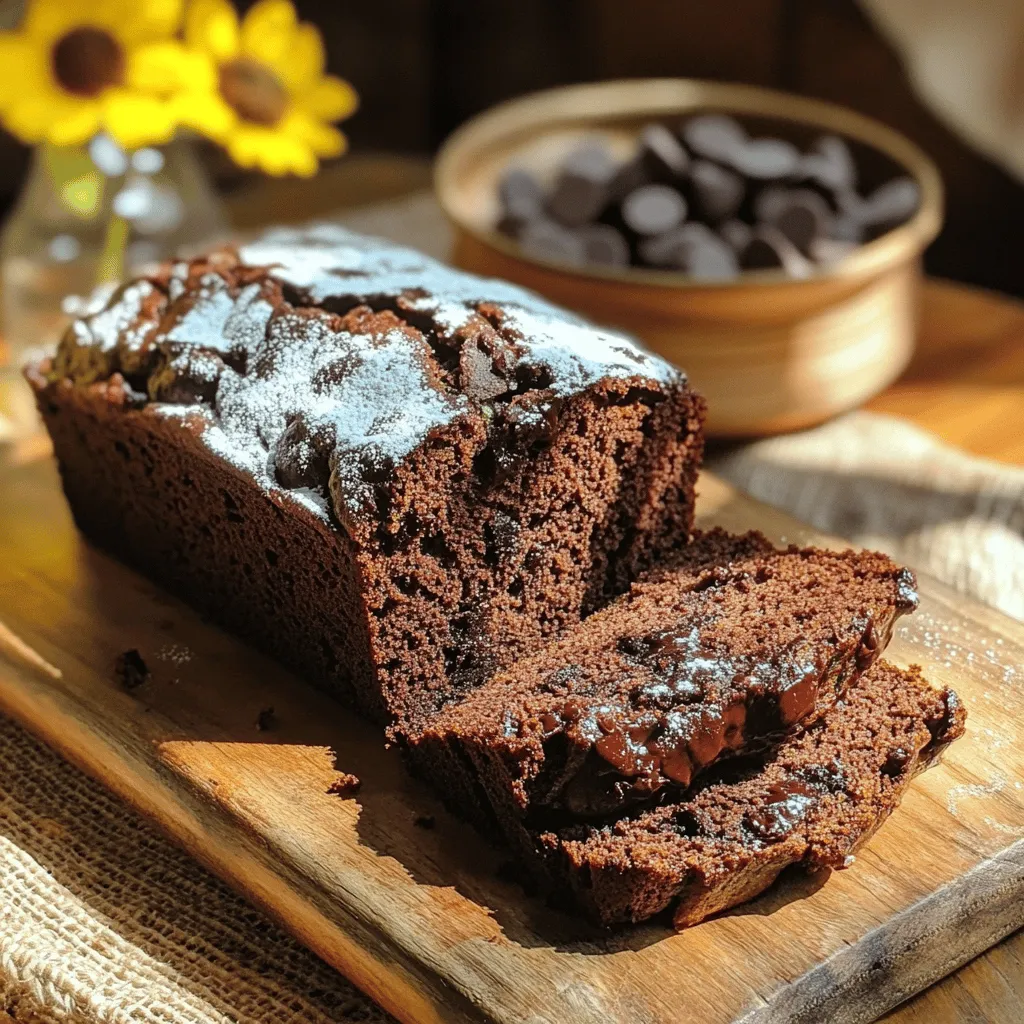 Gluten-Free Chocolate Zucchini Bread Delightful Treat