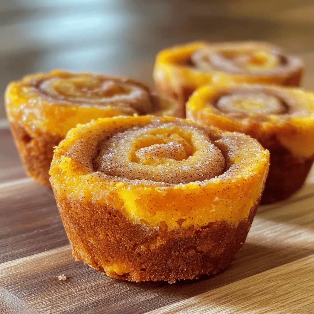 Mini Pumpkin Bread with Cinnamon Swirl Delight