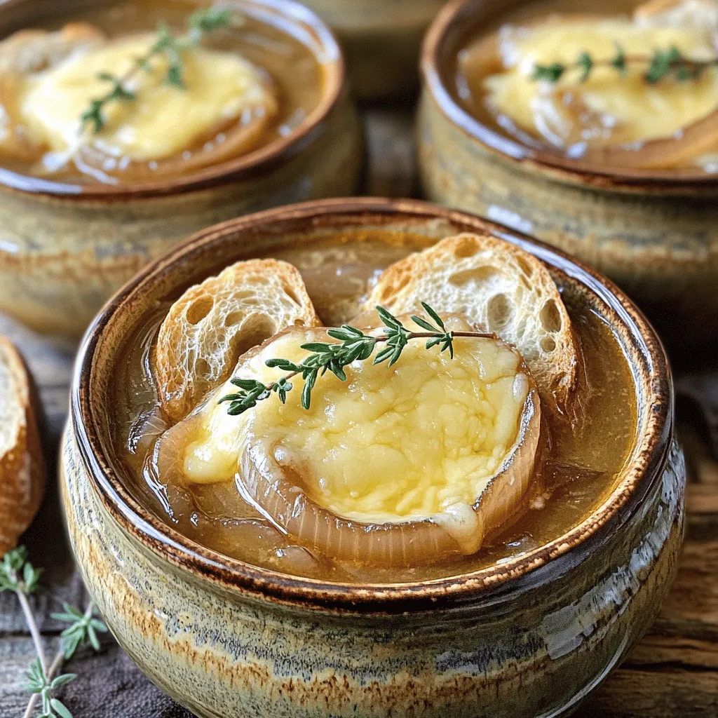 Savory Slow Cooker French Onion Soup Recipe