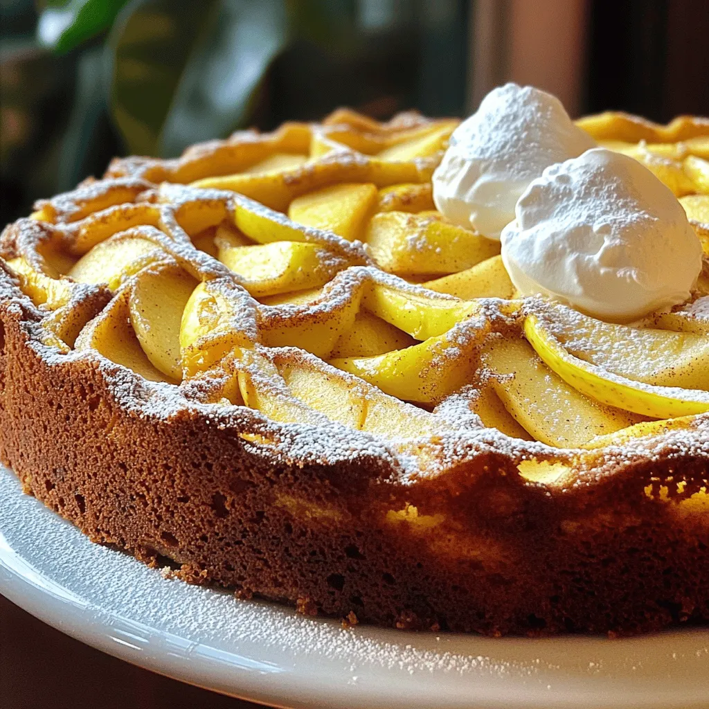 Savory Swedish Apple Cake Easy and Flavorful Recipe