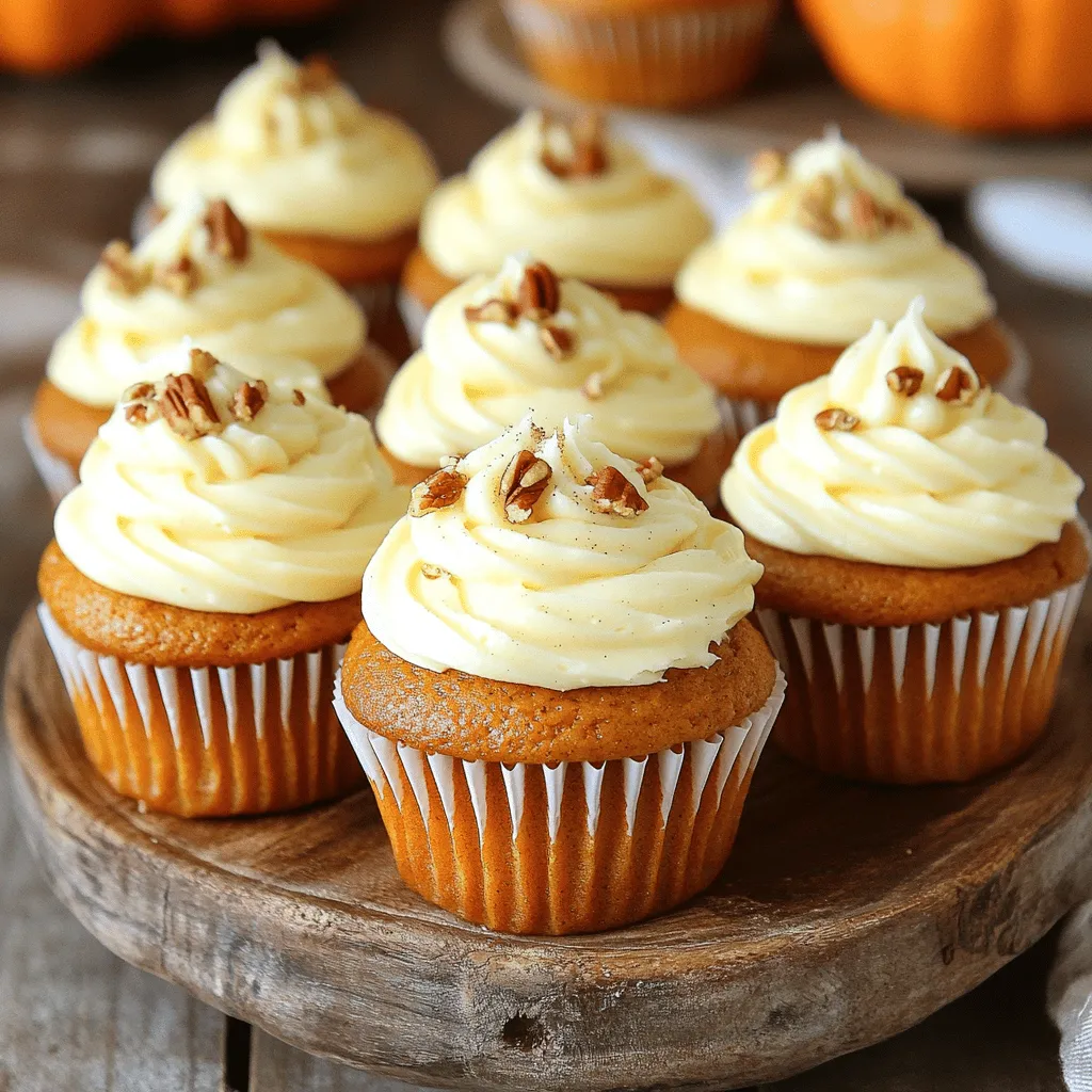 Pumpkin Dream Cupcakes Irresistible Fall Delight