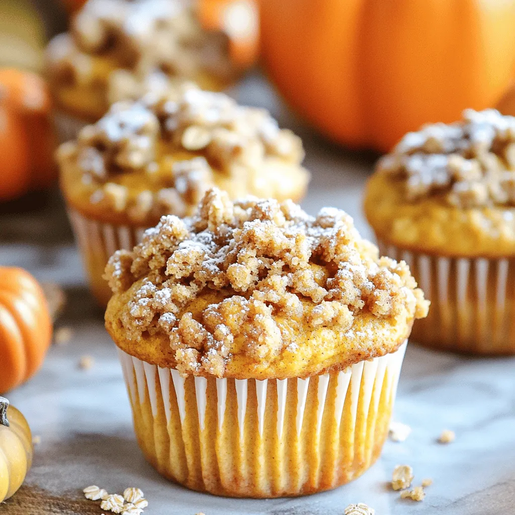 Pumpkin Streusel Muffins Perfectly Moist and Flavorful