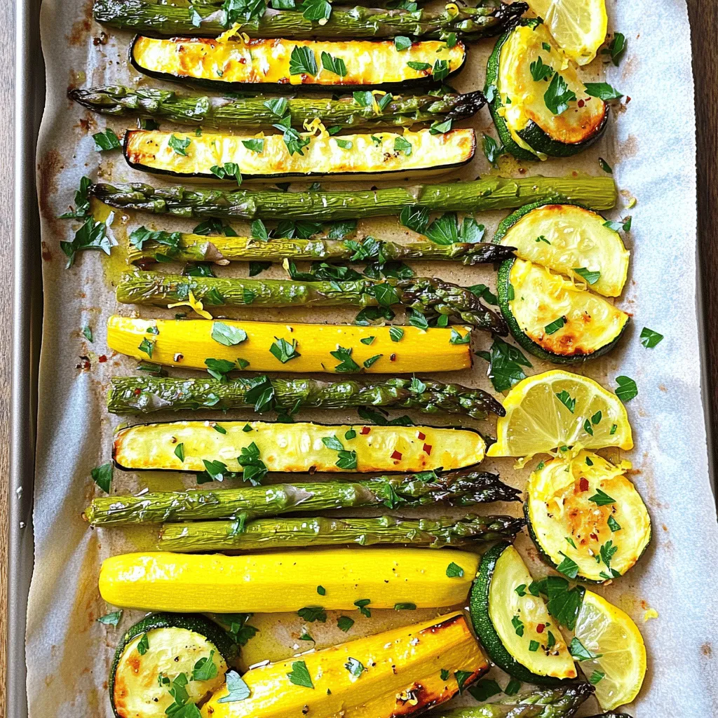 Flavorful Asparagus with Zucchini and Squash Recipe