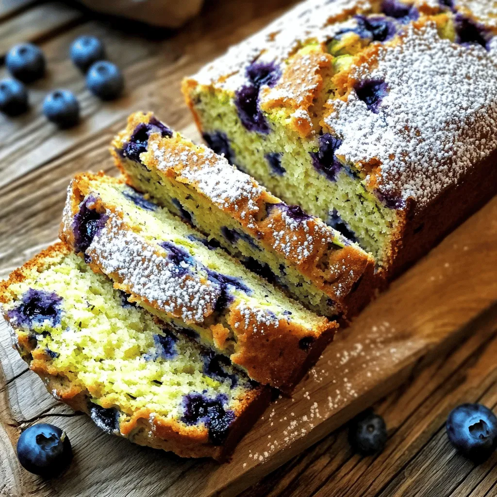 Blueberry Zucchini Bread Easy and Delicious Recipe